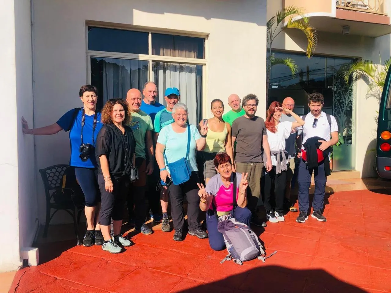 group of guests in Hotel Lakefield