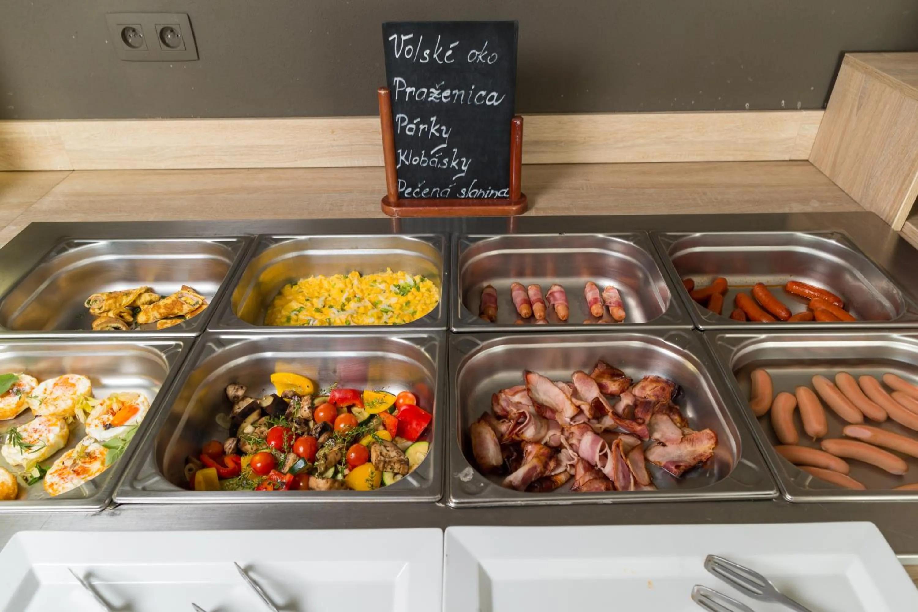 Buffet breakfast in SALAMANDRA Hotel