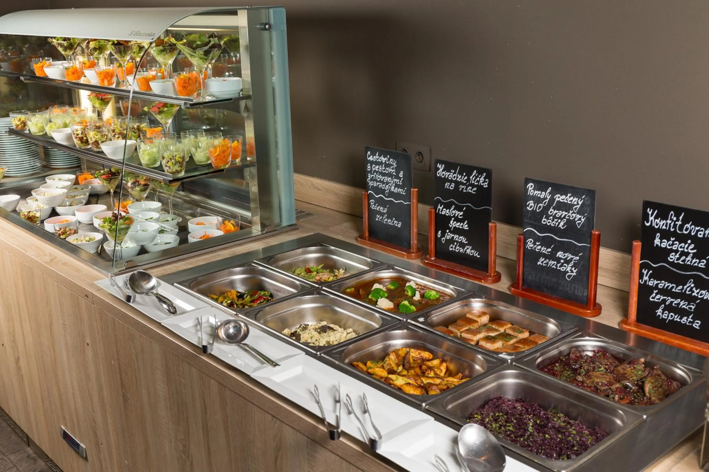 Food close-up in SALAMANDRA Hotel