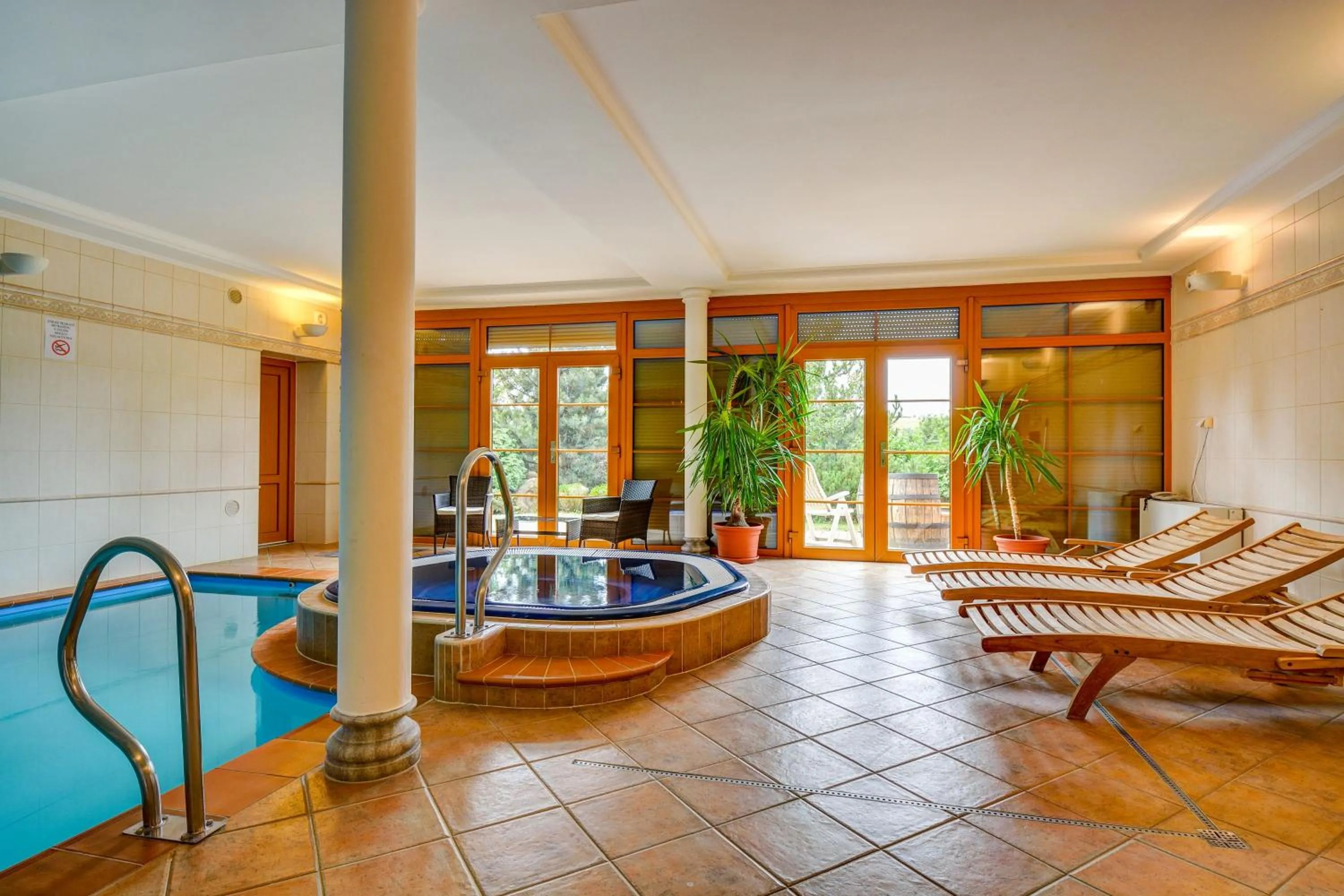 Swimming pool in Ranč Kostelany