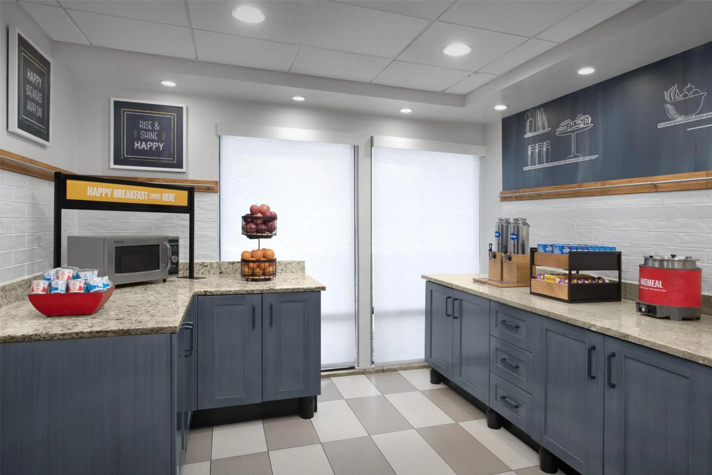 Breakfast in Hampton Inn Pittsburgh Greentree