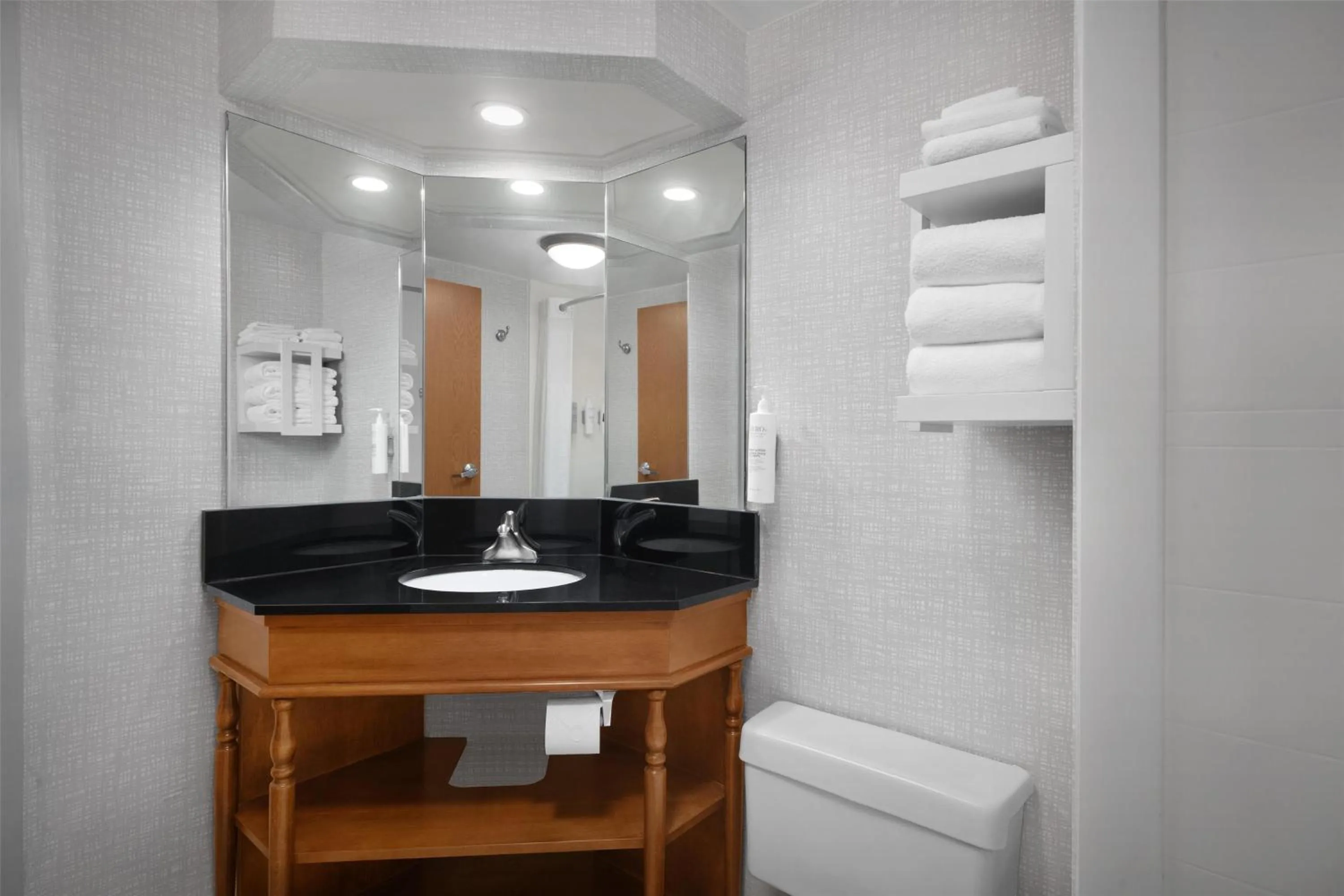 Bathroom in Hampton Inn Pittsburgh Greentree