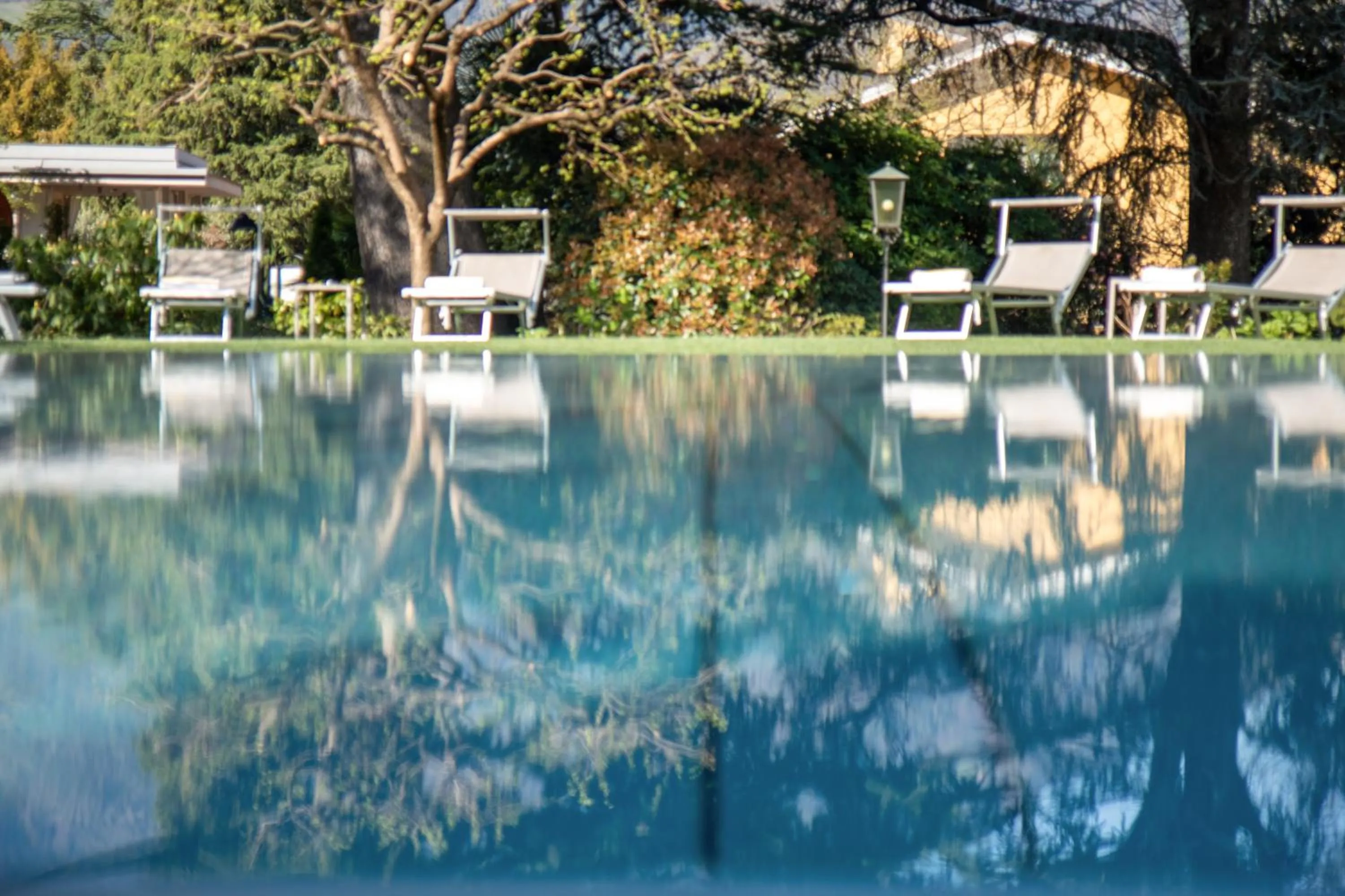 Swimming pool in Hotel Sonnenhof