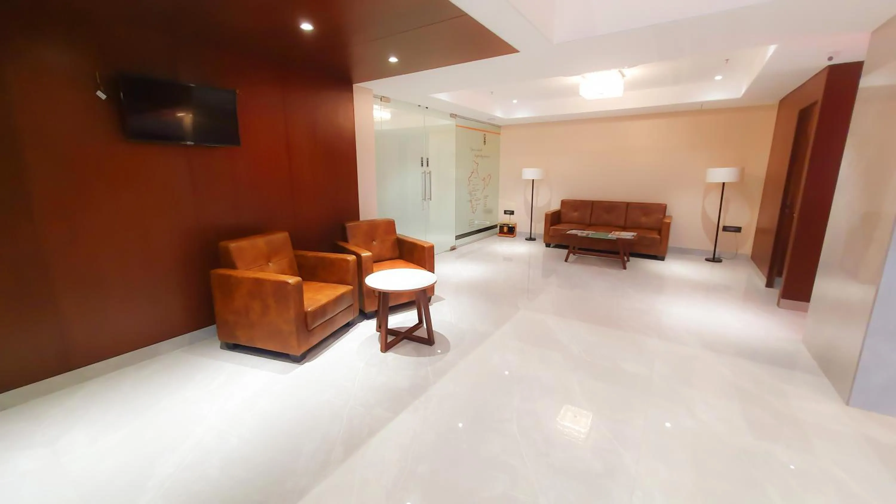 Seating area in Enrise by Sayaji ,Pune