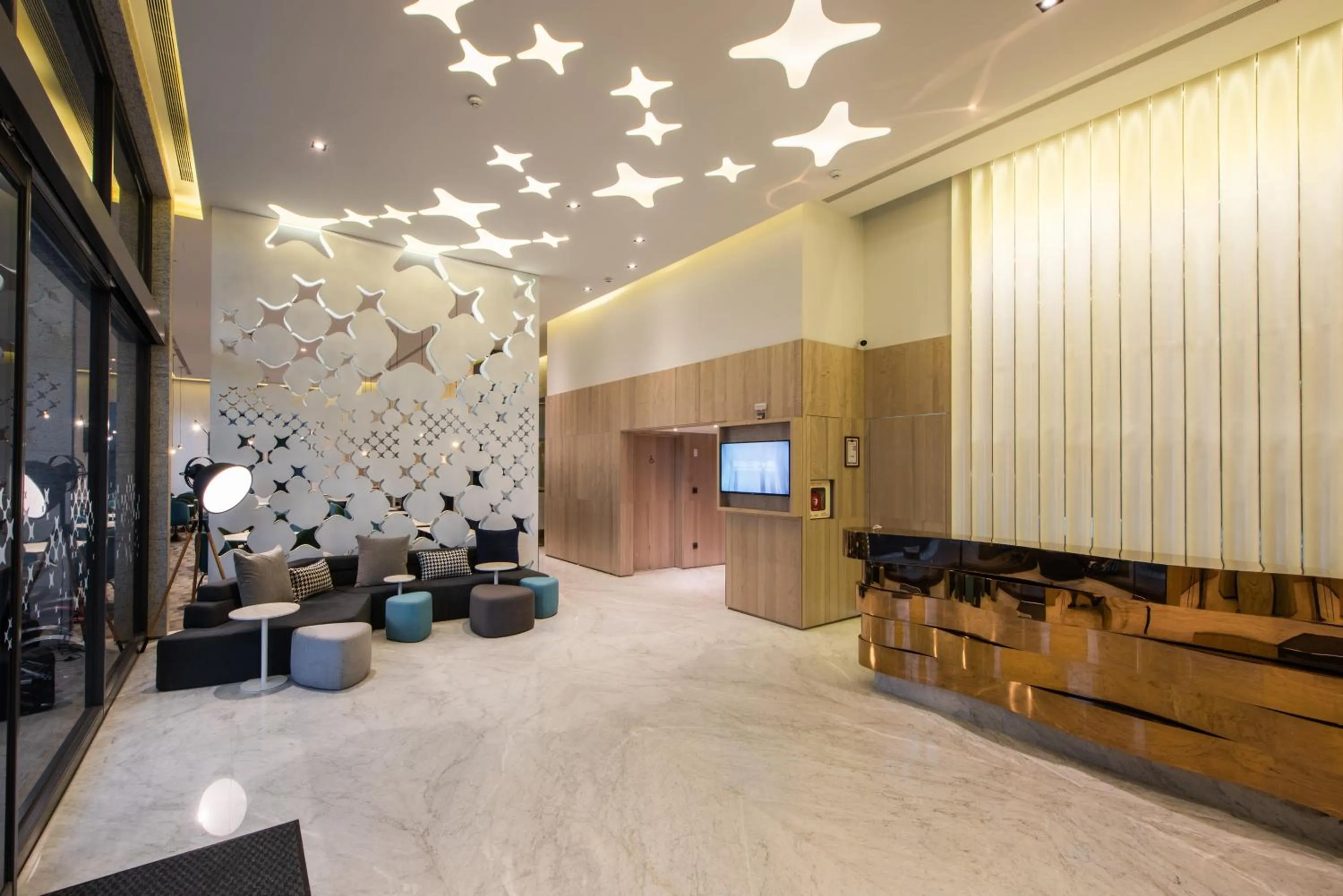 Lobby or reception in Ramble Hotel