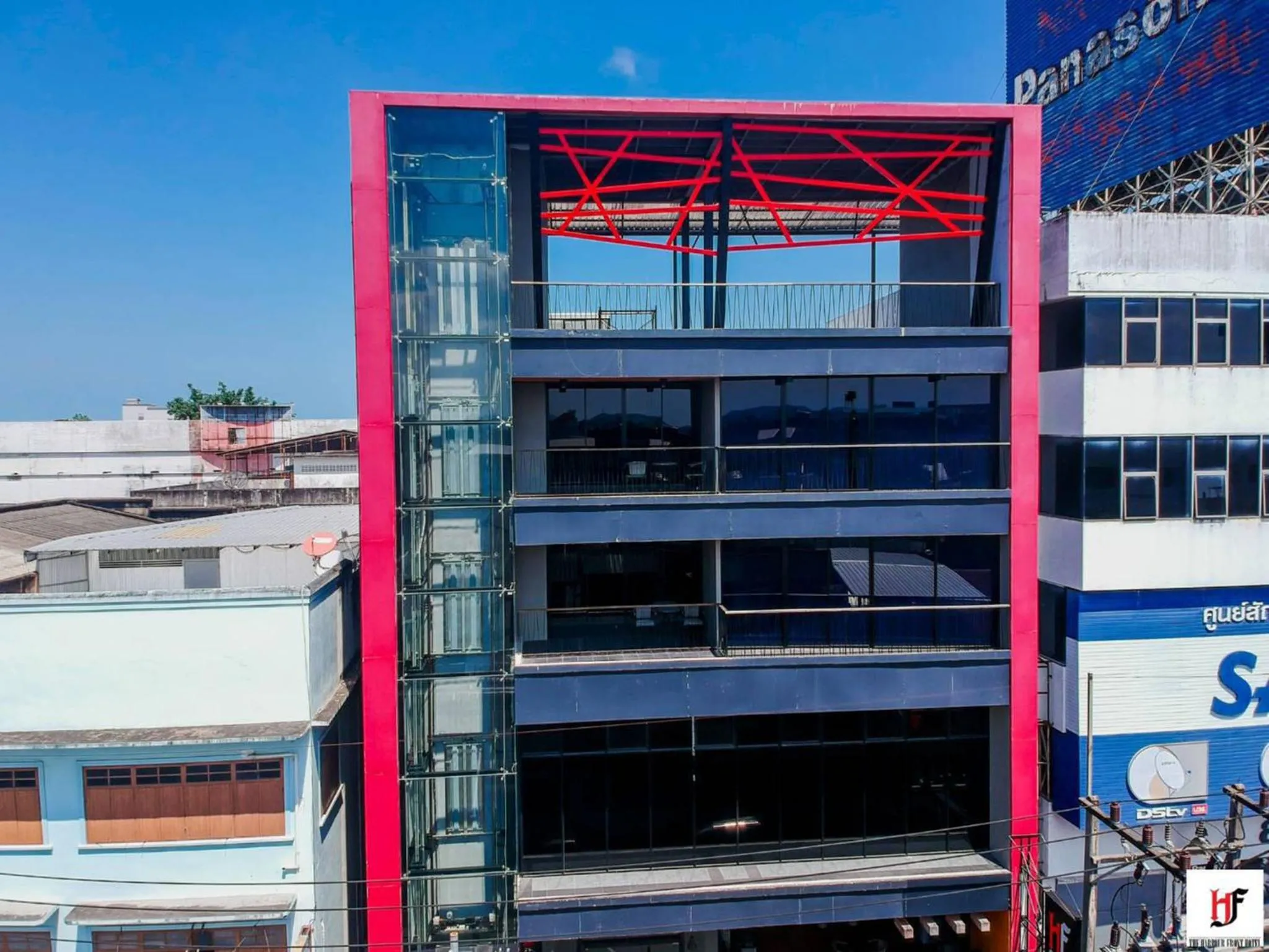 Property building in The Harbour Front Hotel