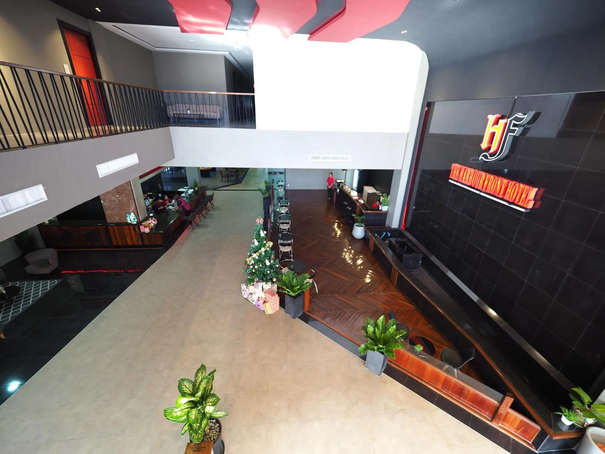 Bird's eye view in The Harbour Front Hotel