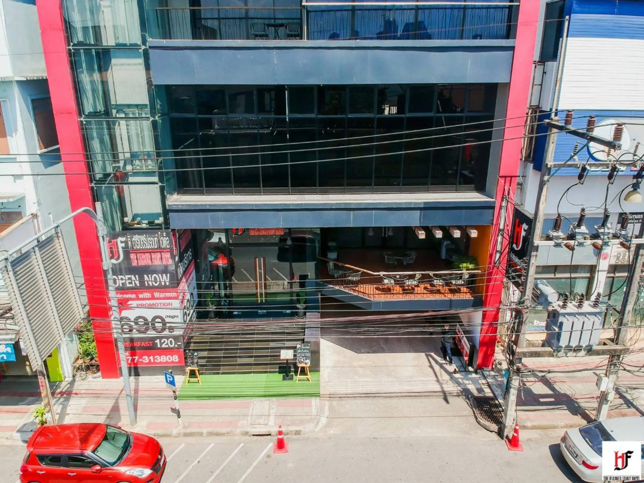 Property building in The Harbour Front Hotel