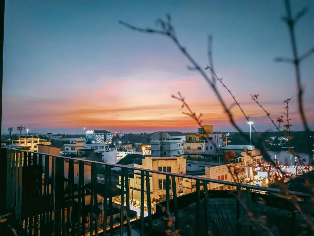 City view in The Harbour Front Hotel