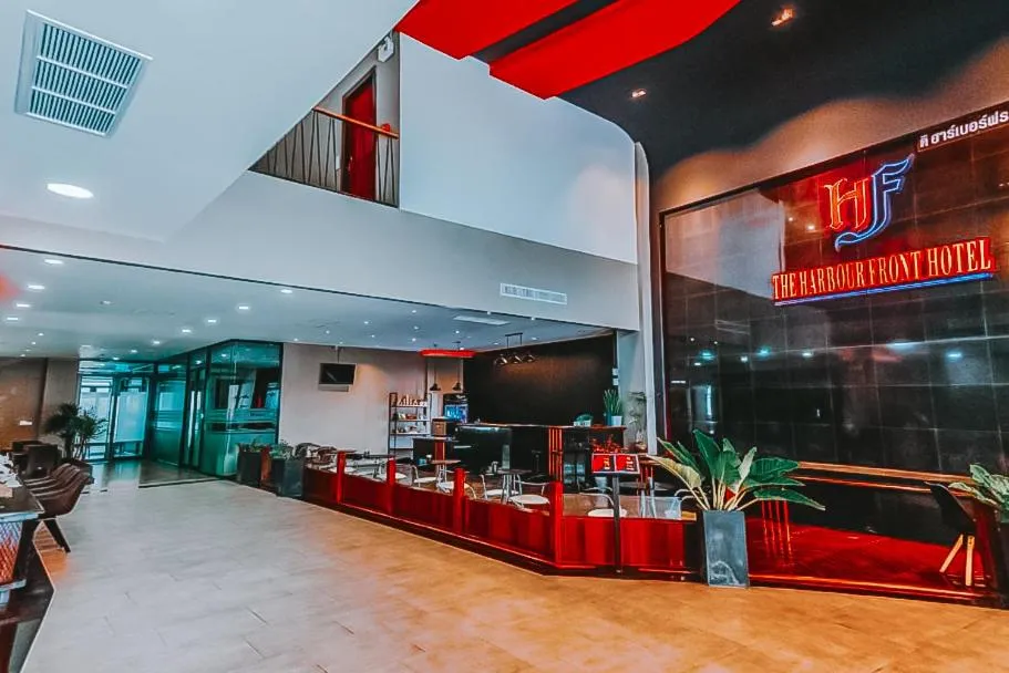 Lobby or reception in The Harbour Front Hotel