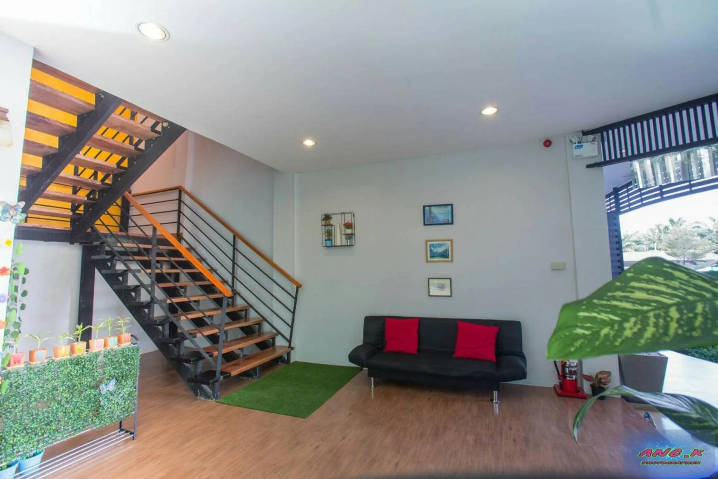 Seating area in HillSide Boutique