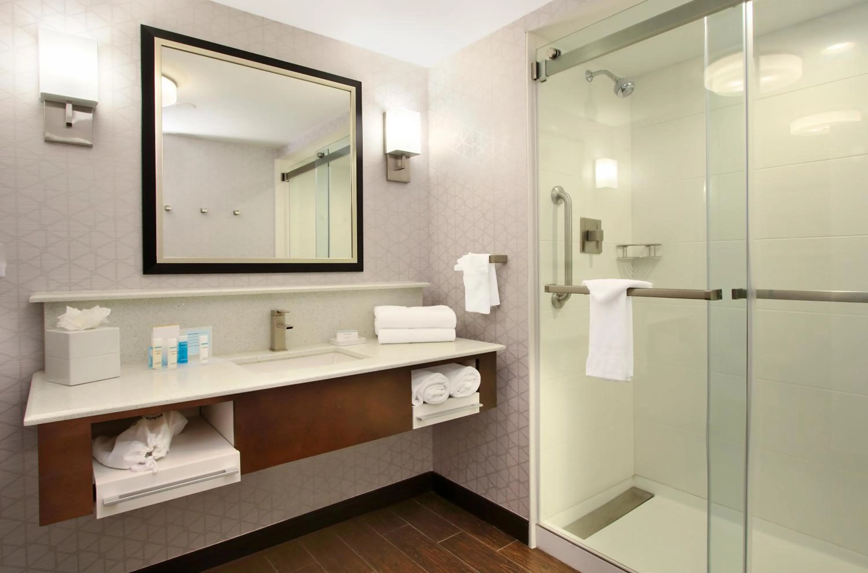 Bathroom in Hampton Inn & Suites By Hilton - Rockville Centre