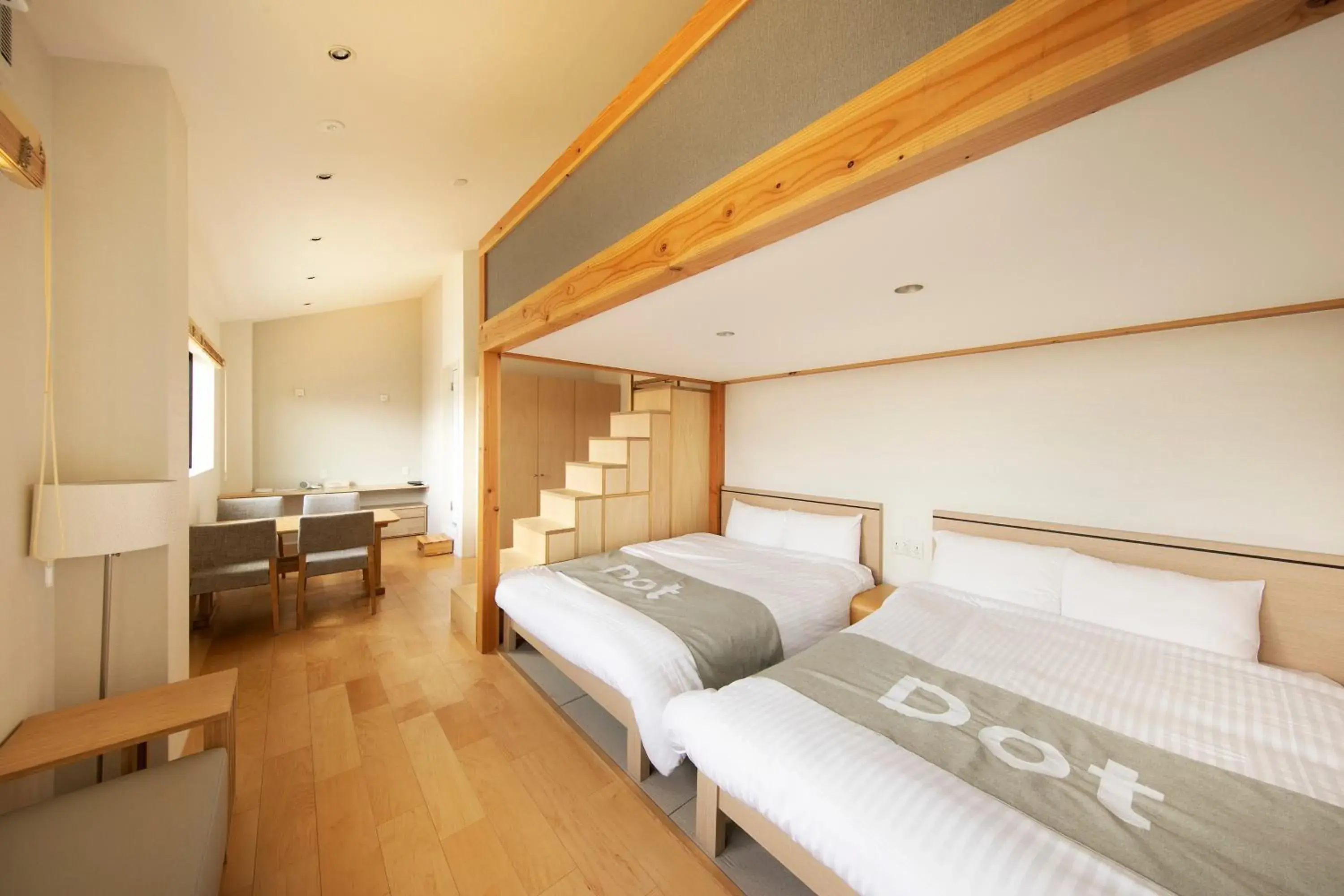 Family Room with Private Bathroom in Dot Hostel&Bar 富士山 Family Room with Private Bathroom in Dot Hostel&Bar 富士山