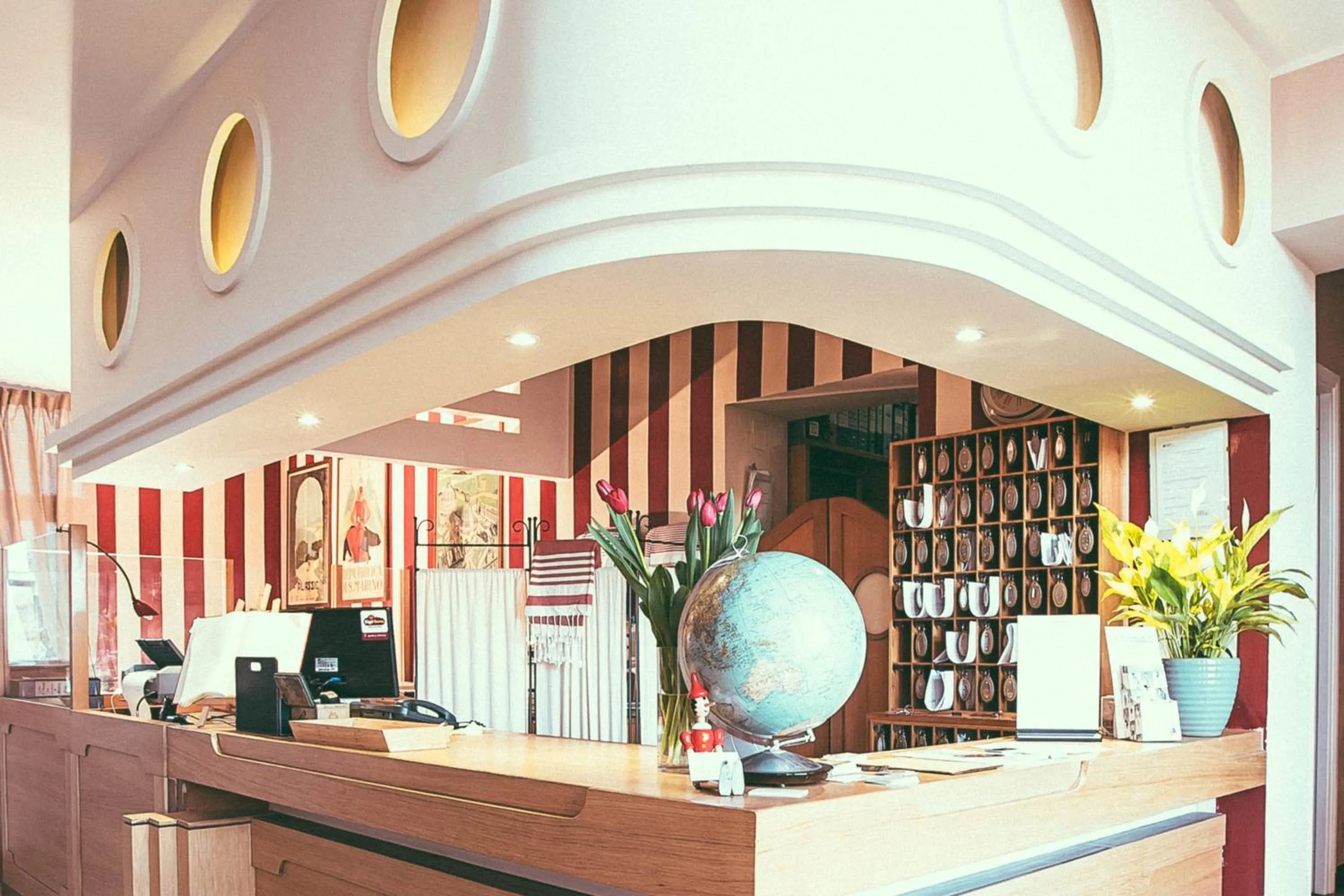 Lobby or reception in Hotel Sirenetta