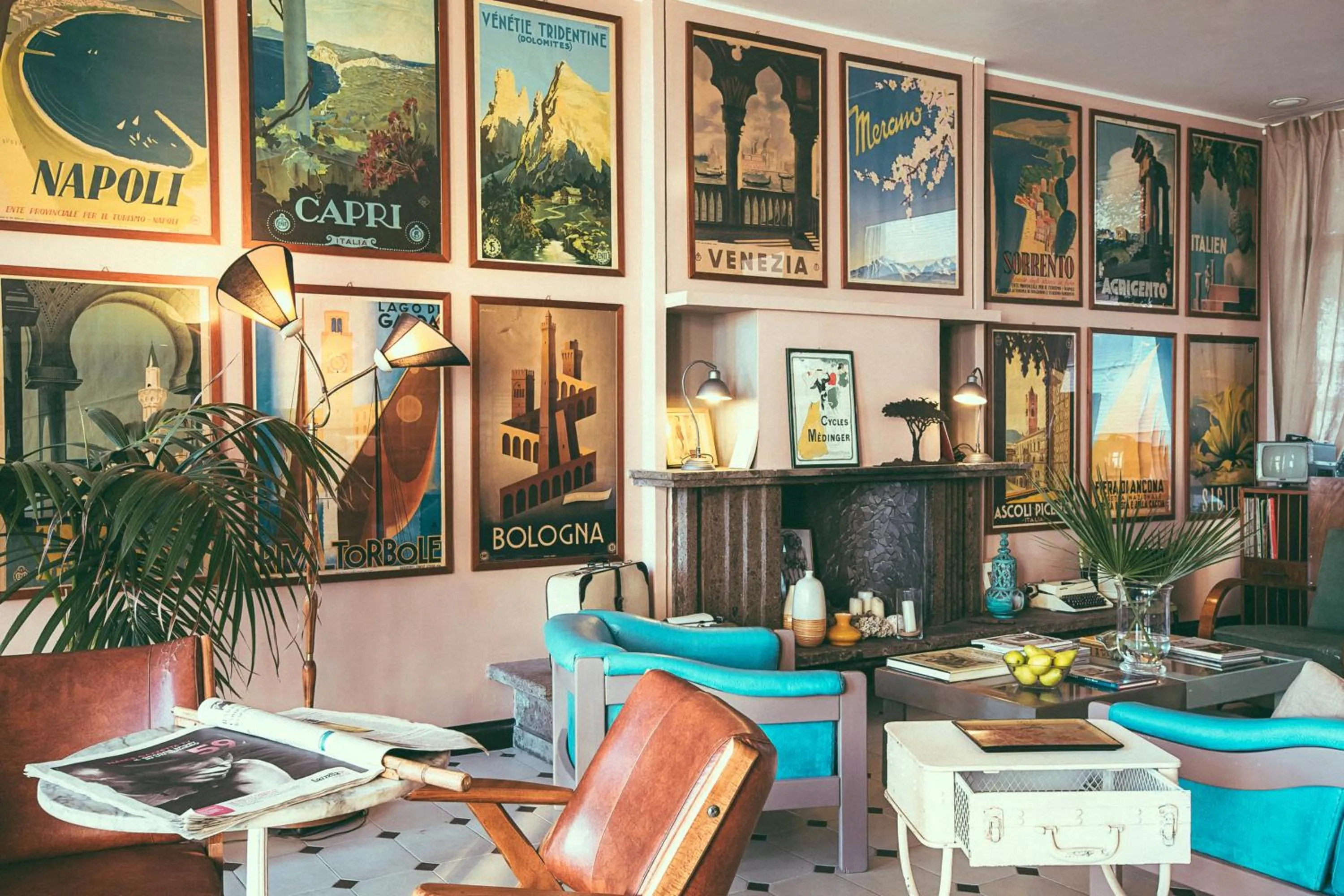 Lobby or reception in Hotel Sirenetta