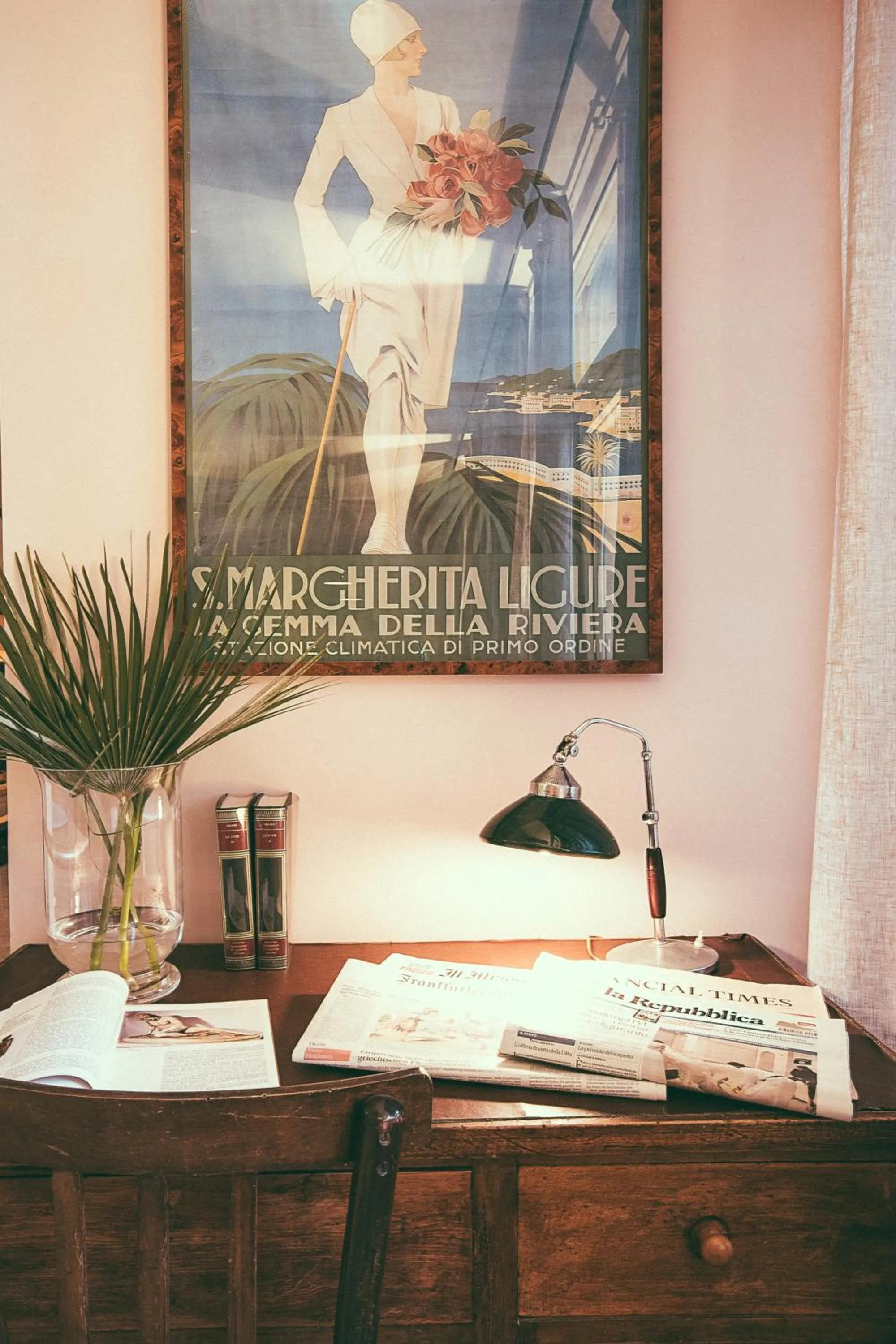 Decorative detail in Hotel Sirenetta