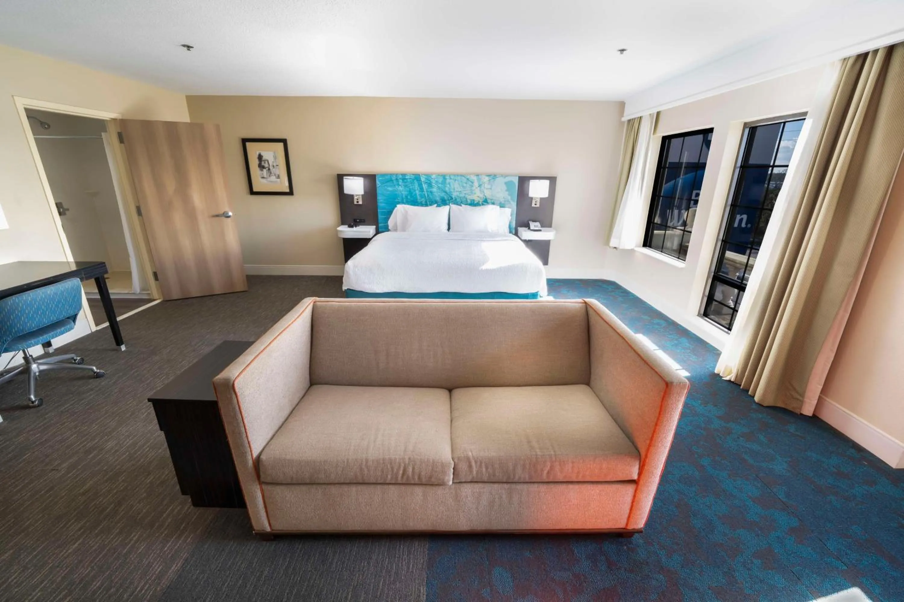 Bed in Hampton Inn St Augustine US1 North