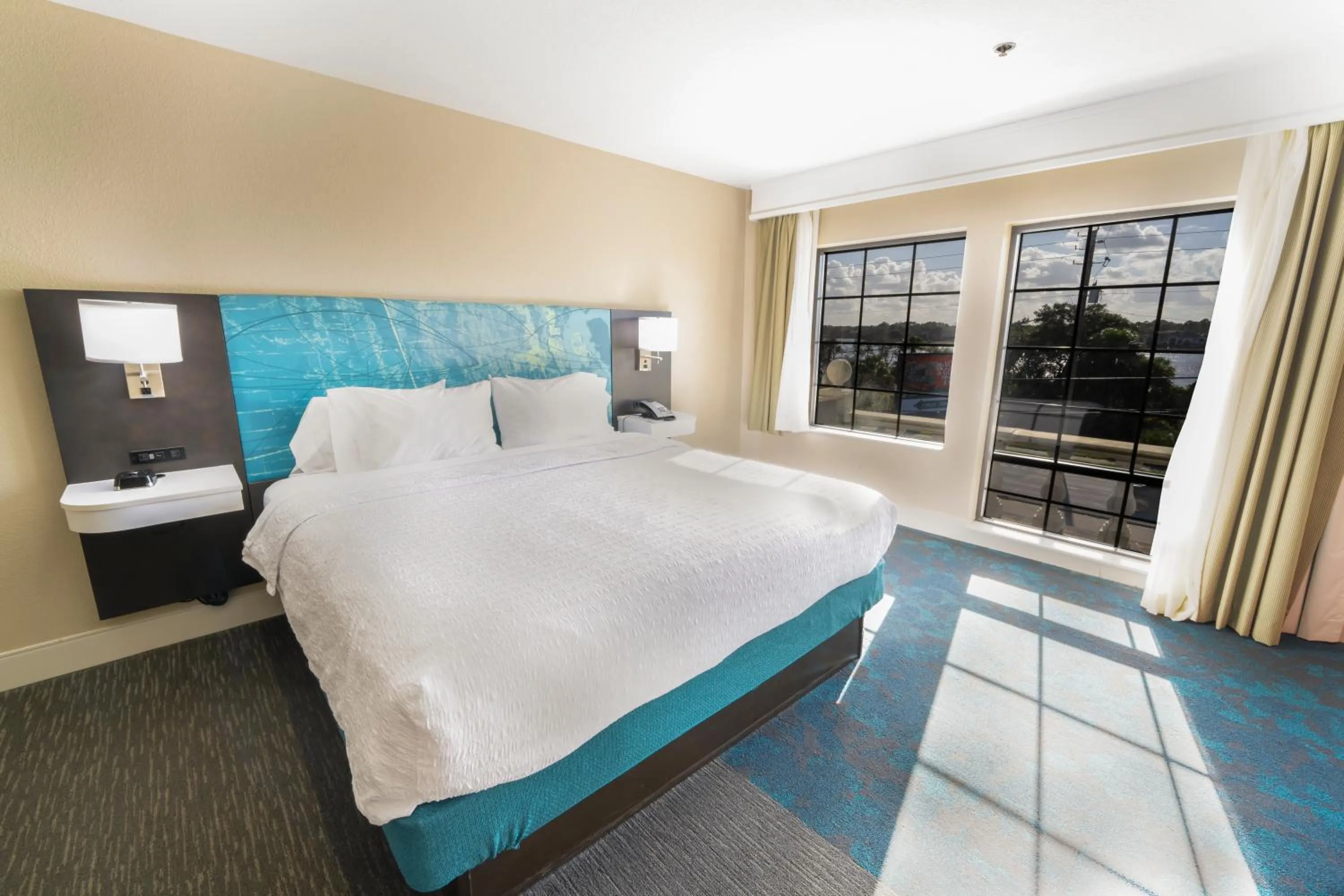 Bed in Hampton Inn St Augustine US1 North