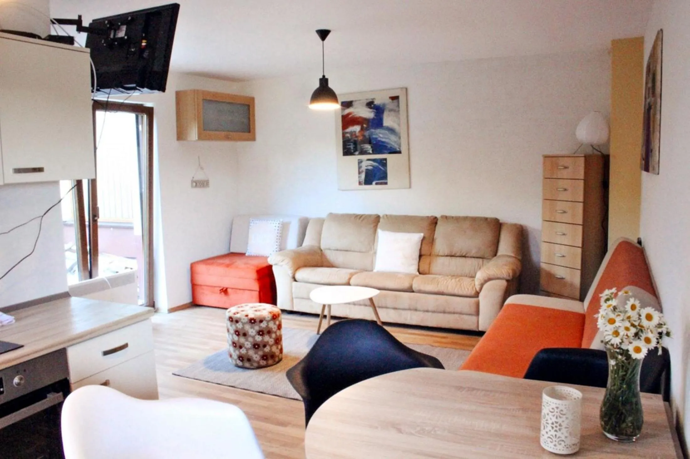 Living room in Apartments Vlašić