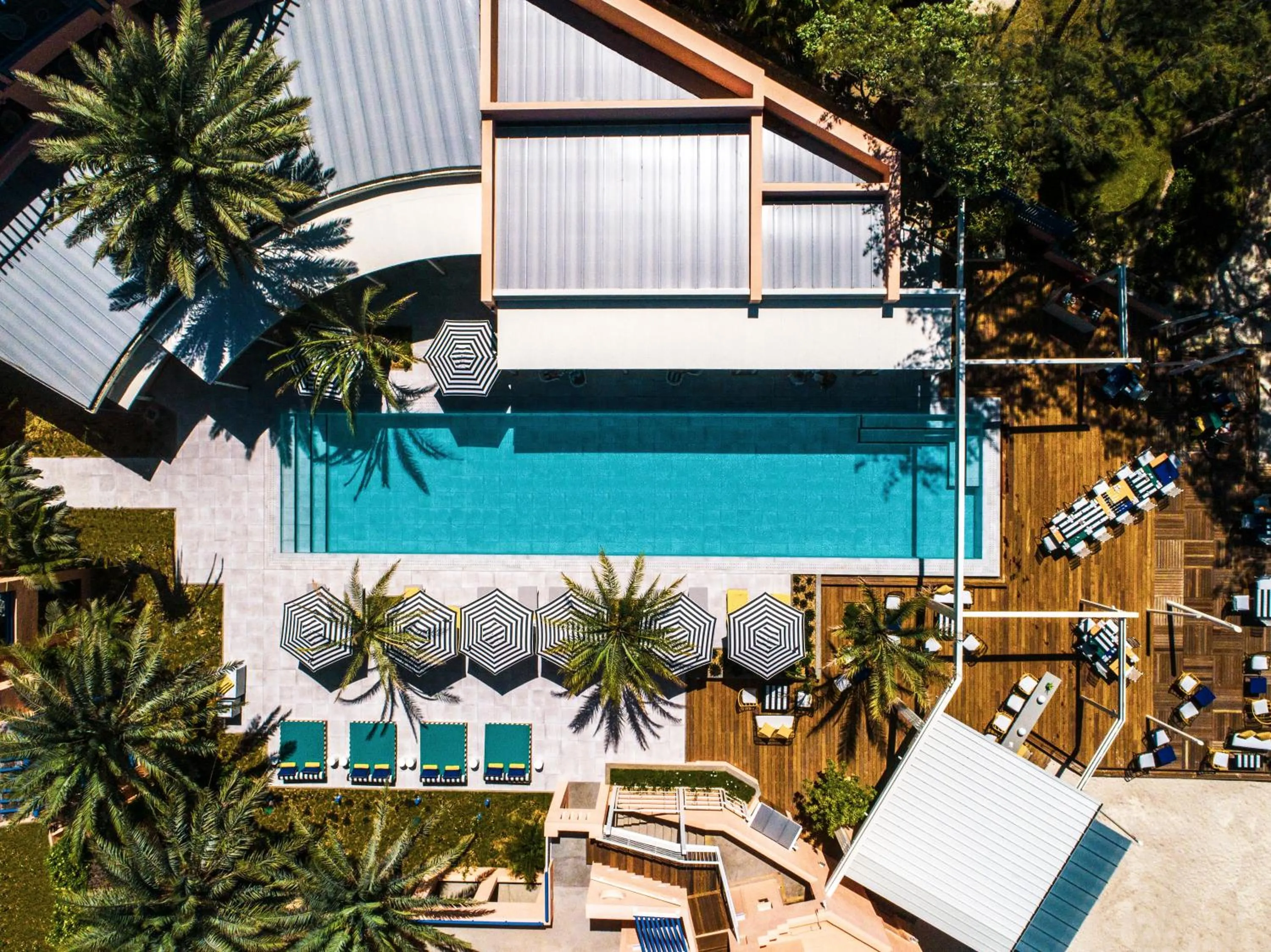 Garden view in SALT of Palmar, an adult-only boutique Hotel