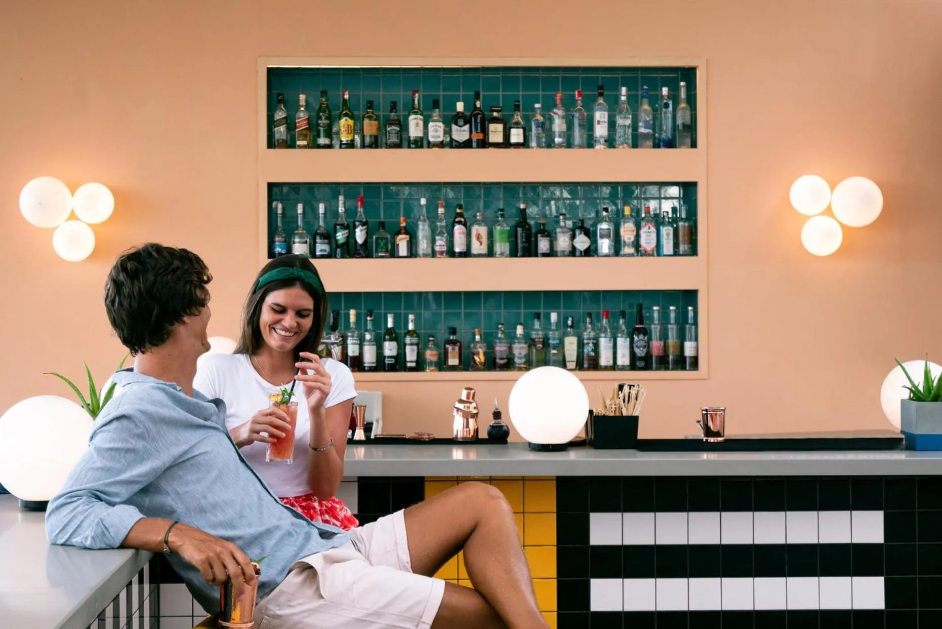 Lounge or bar in SALT of Palmar, an adult-only boutique Hotel