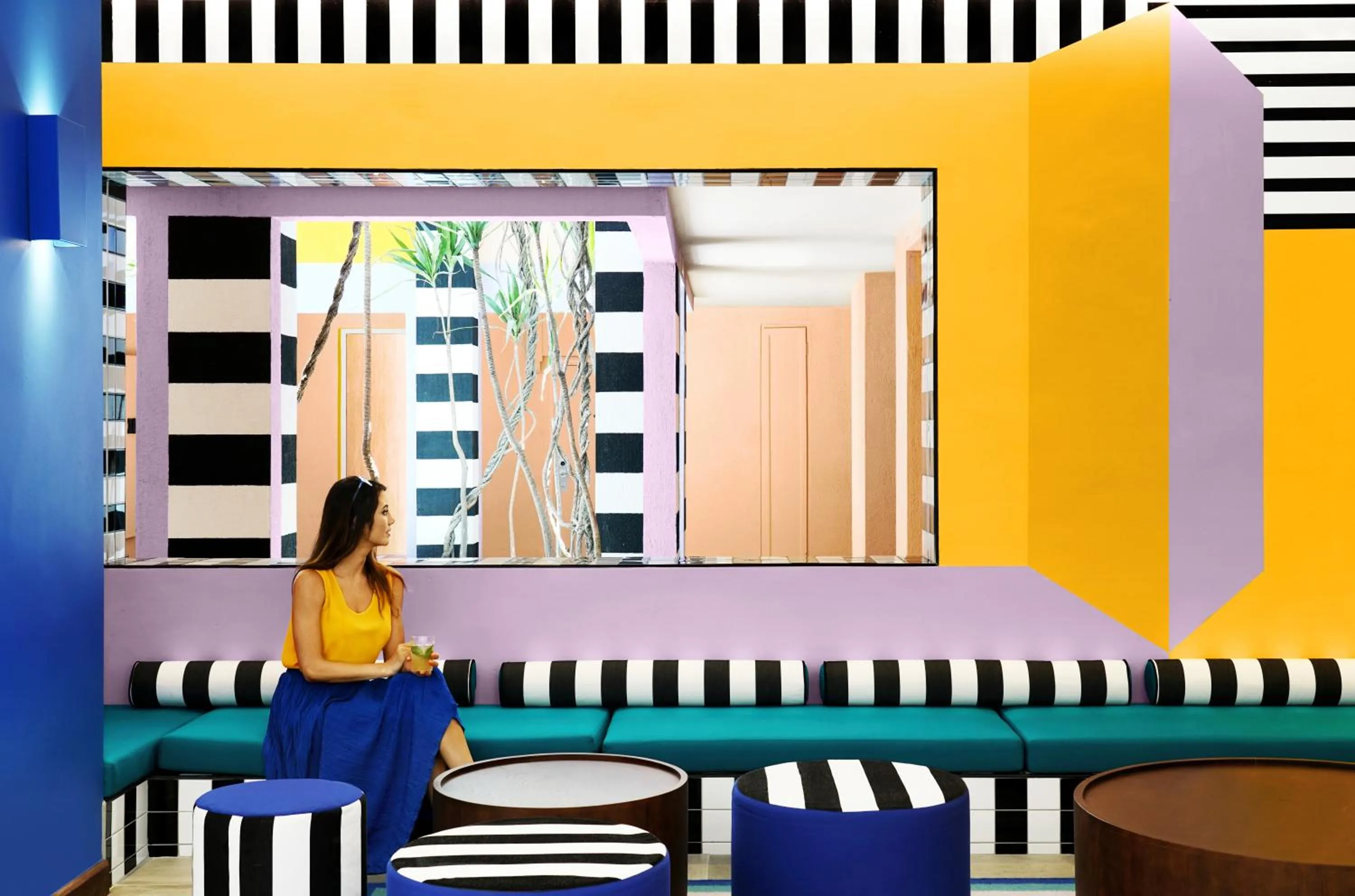 Lounge or bar in SALT of Palmar, an adult-only boutique Hotel