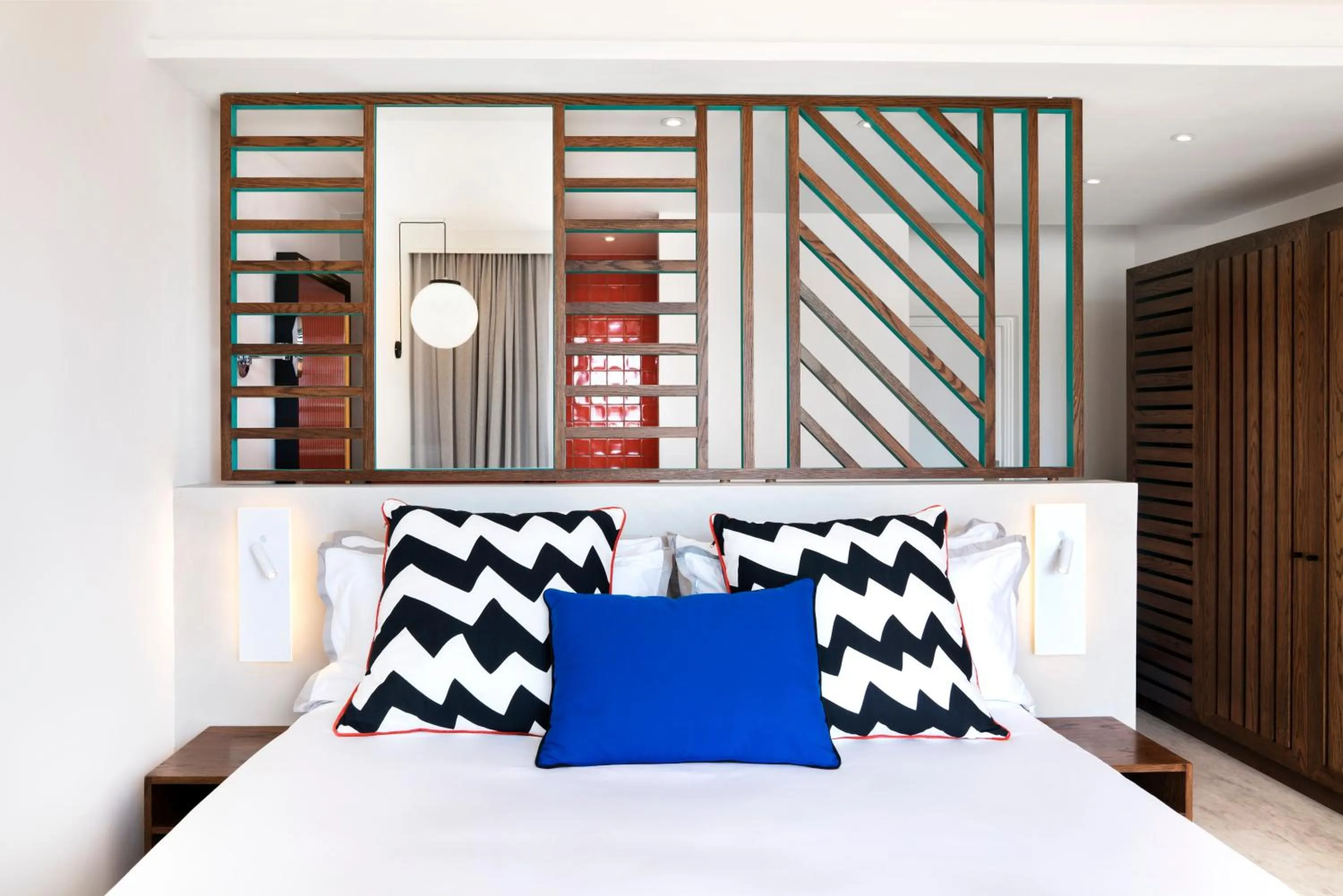 Bed in SALT of Palmar, an adult-only boutique Hotel