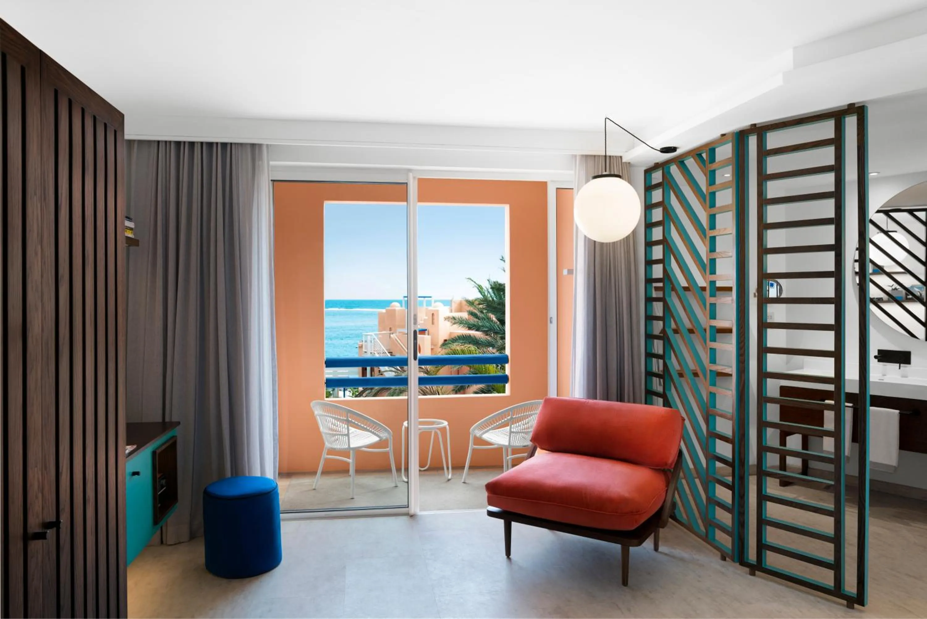 Balcony/Terrace in SALT of Palmar, an adult-only boutique Hotel