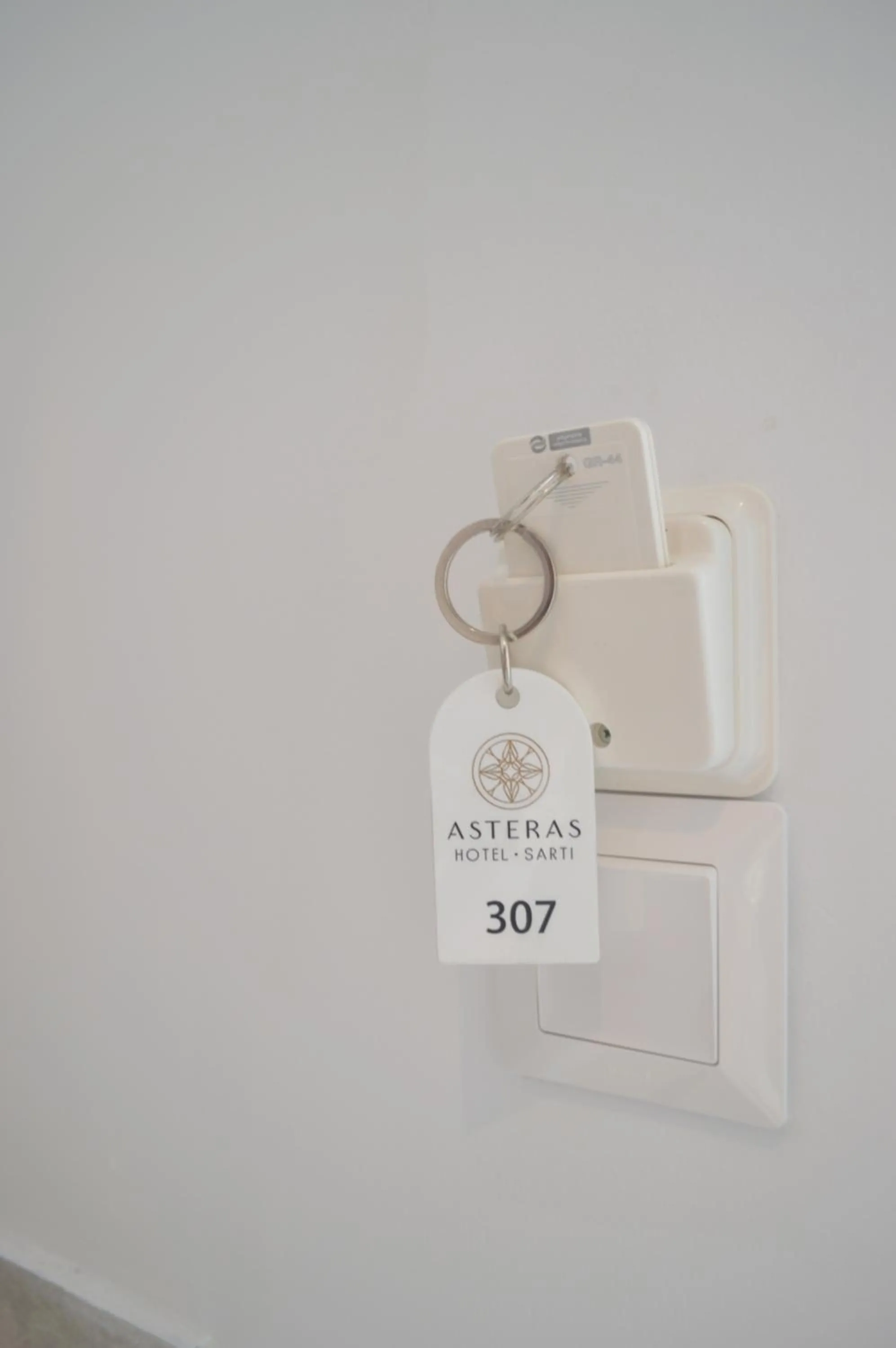 Decorative detail in Asteras Hotel