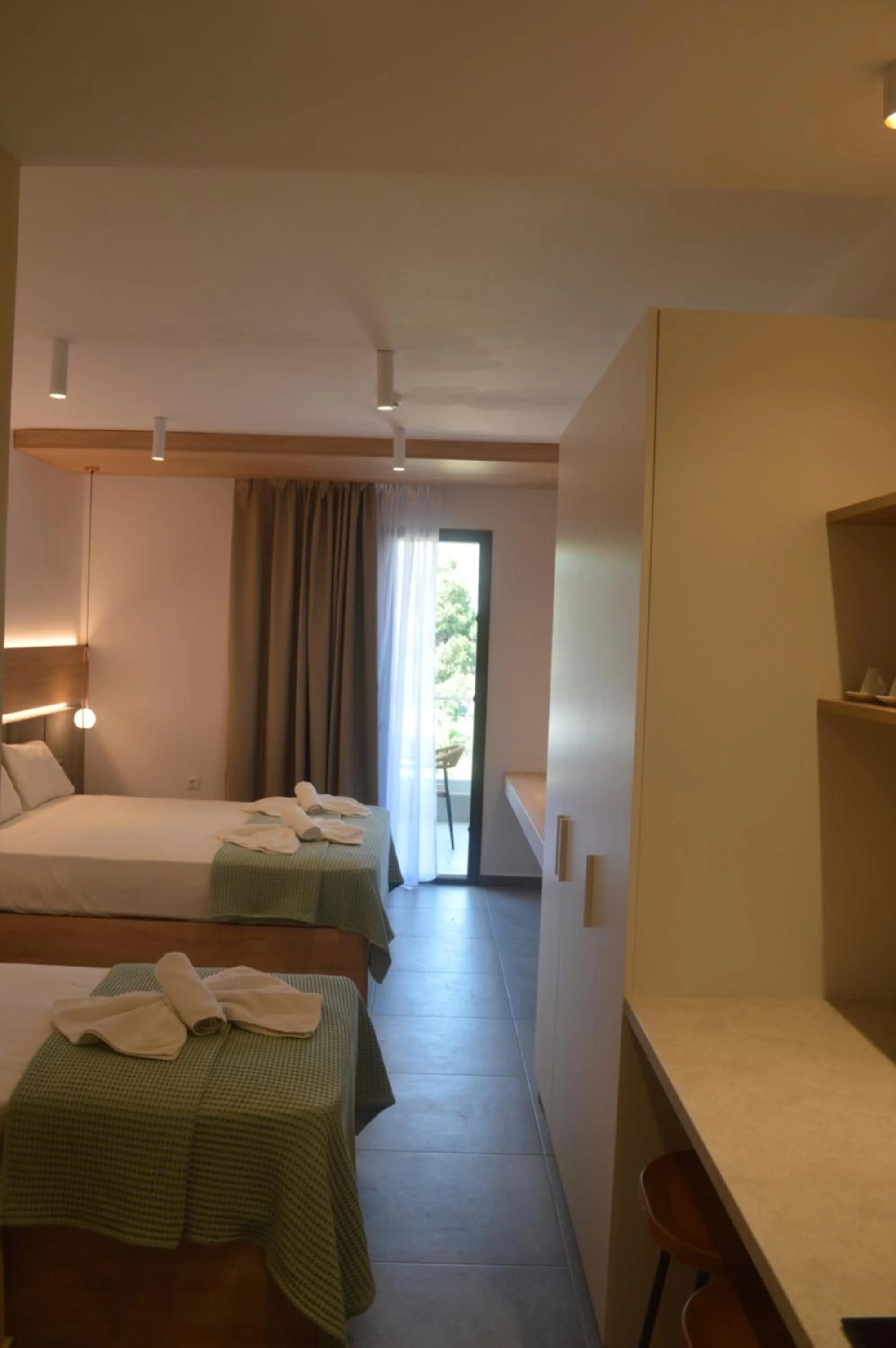 Bedroom, Bed in Asteras Hotel