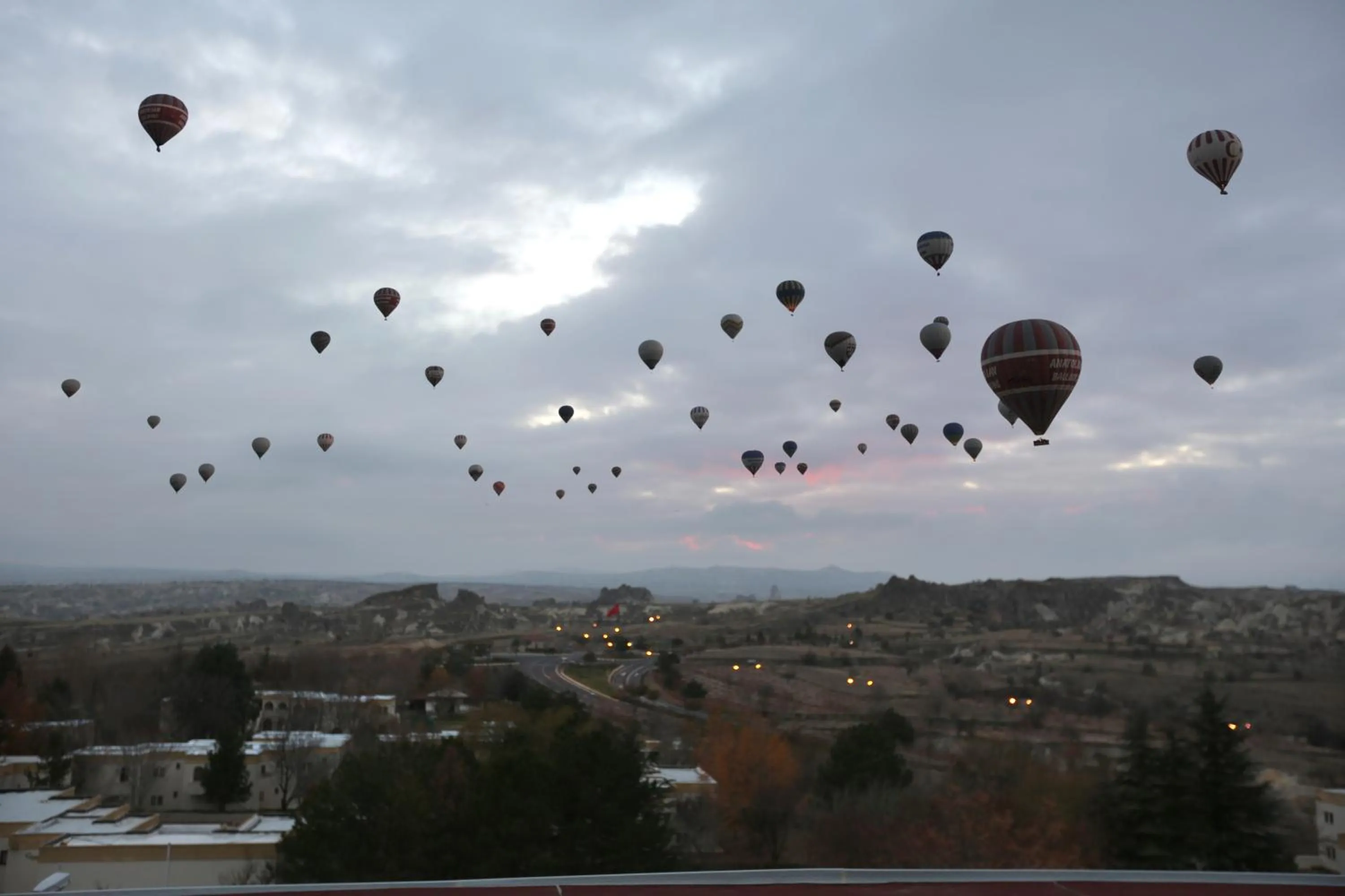 Natural landscape in Antik Cave House