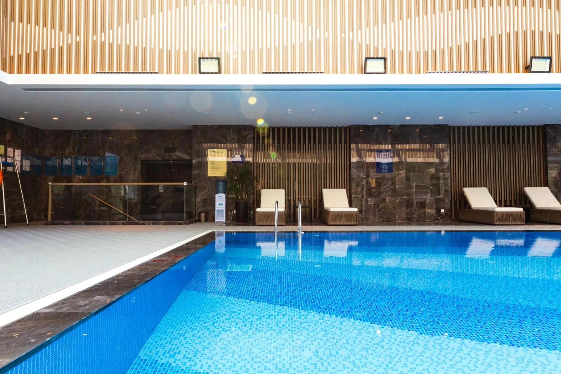 Swimming pool in Wanda Realm Heshan