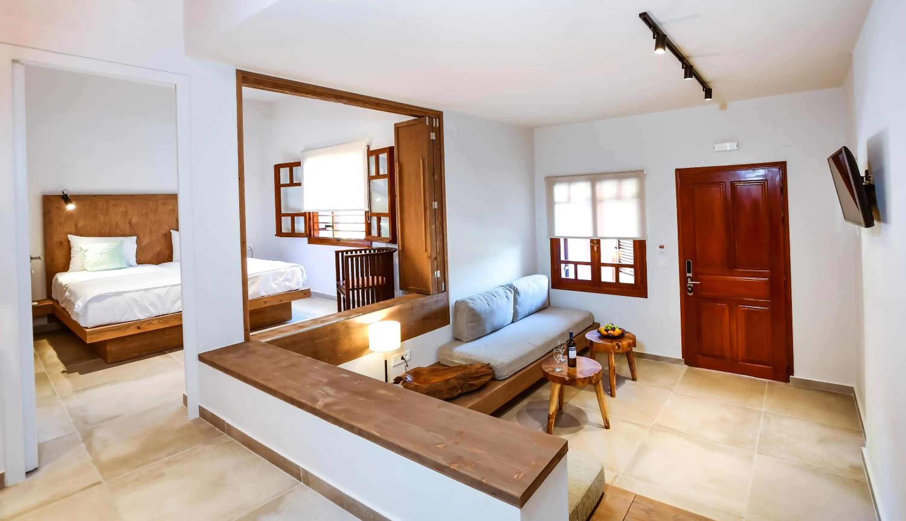 Living room, Bed in Anais Collection Hotels & Suites