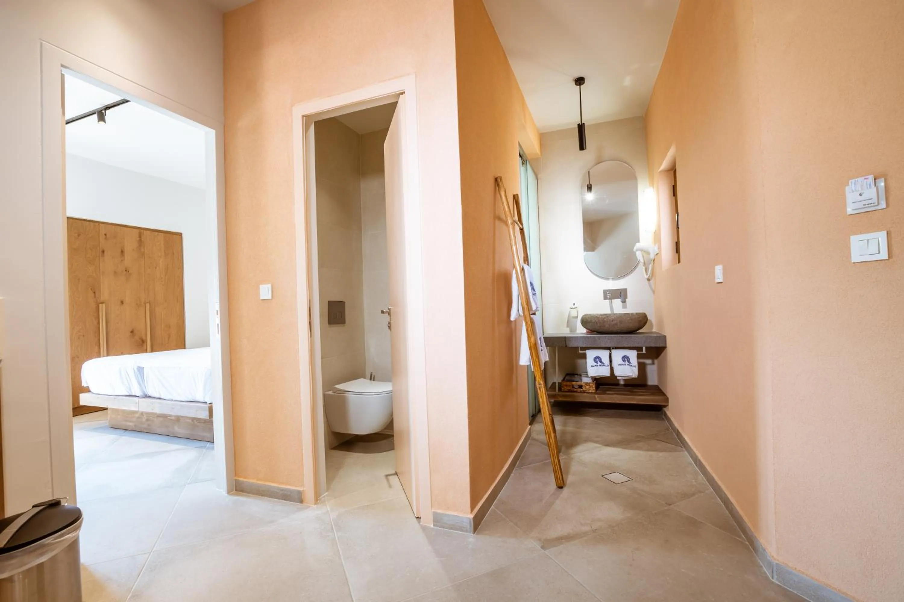 Bathroom, Bed in Anais Collection Hotels & Suites