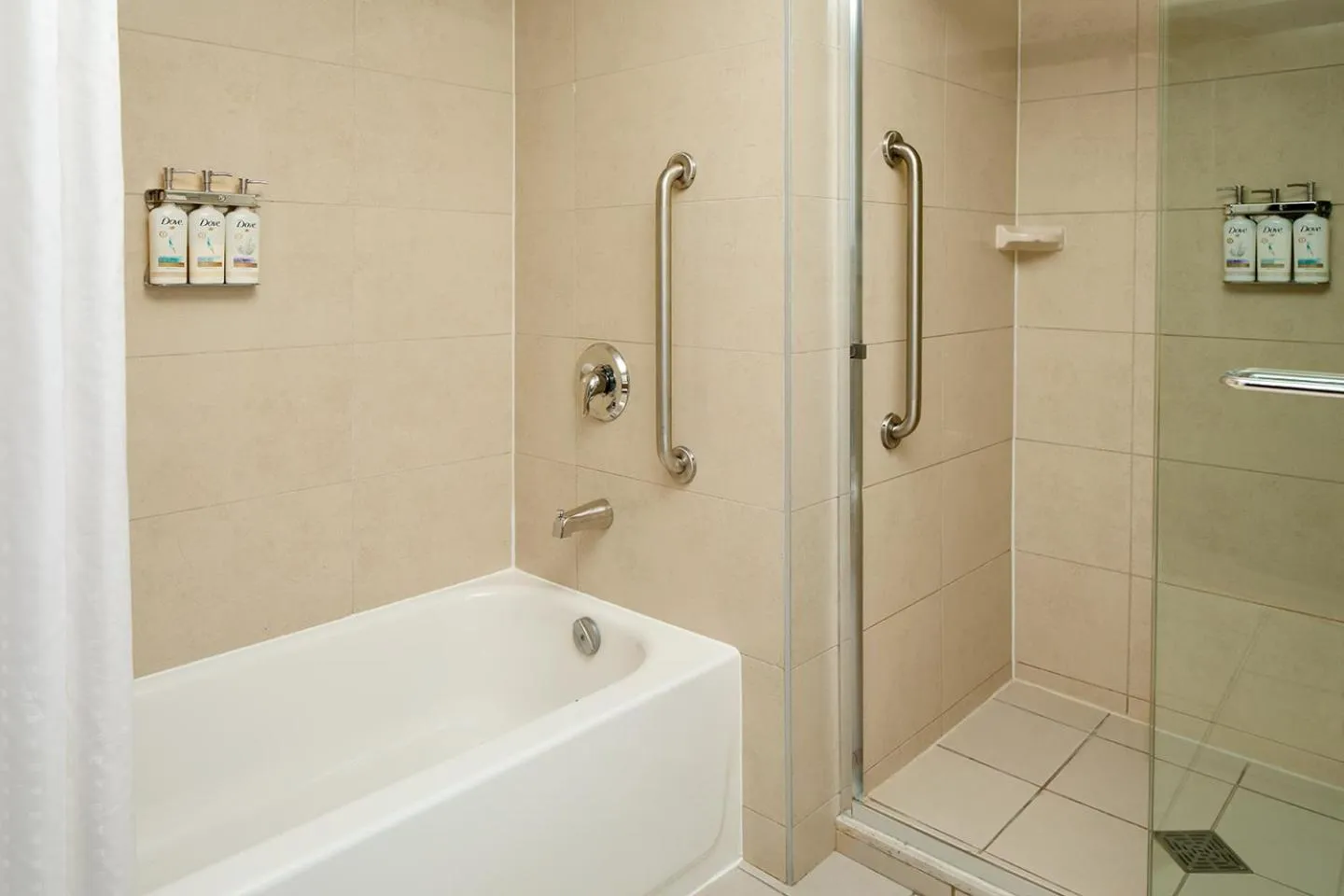 Shower in Holiday Inn & Suites Montreal Airport by IHG