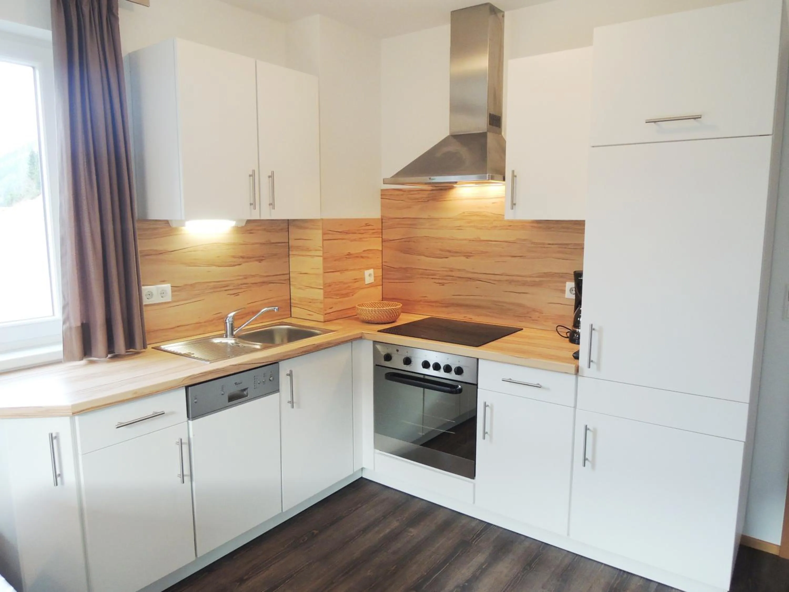 Kitchen or kitchenette in Appartements Zahnleiten