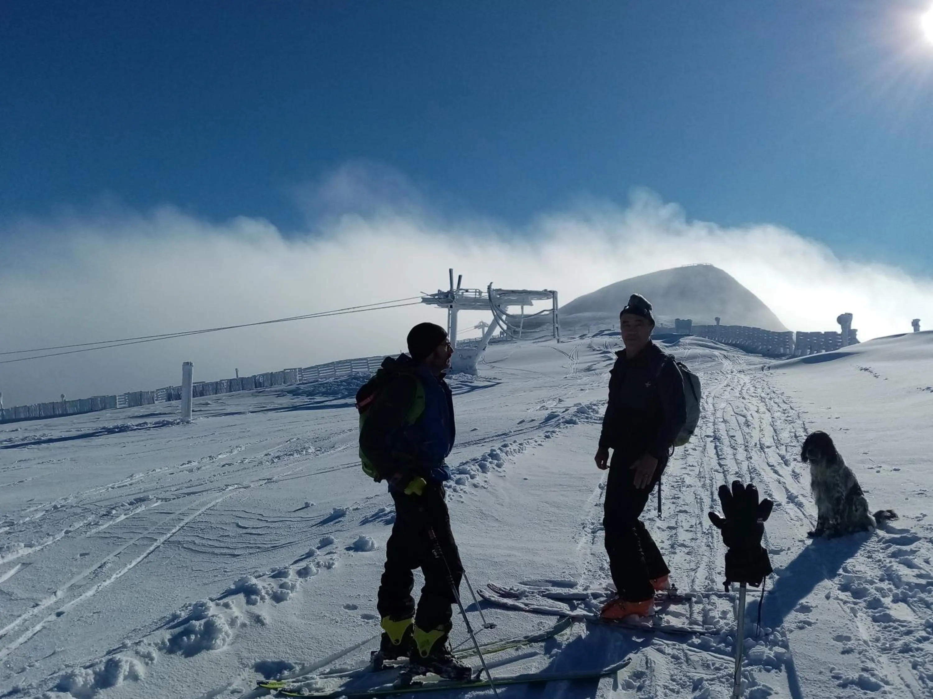 Skiing in Le Figarelou