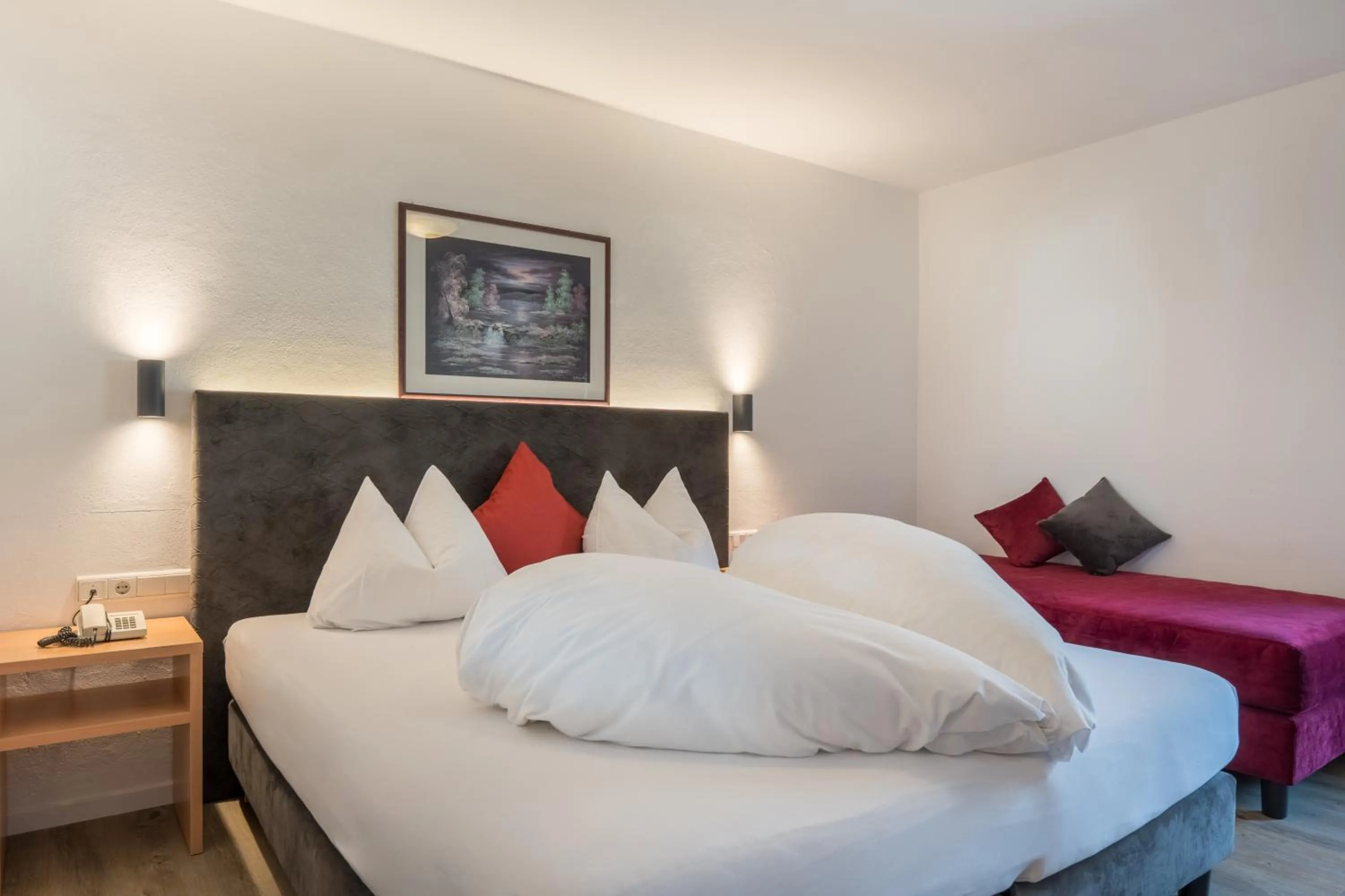 Photo of the whole room, Bed in Sporthotel St. Michael