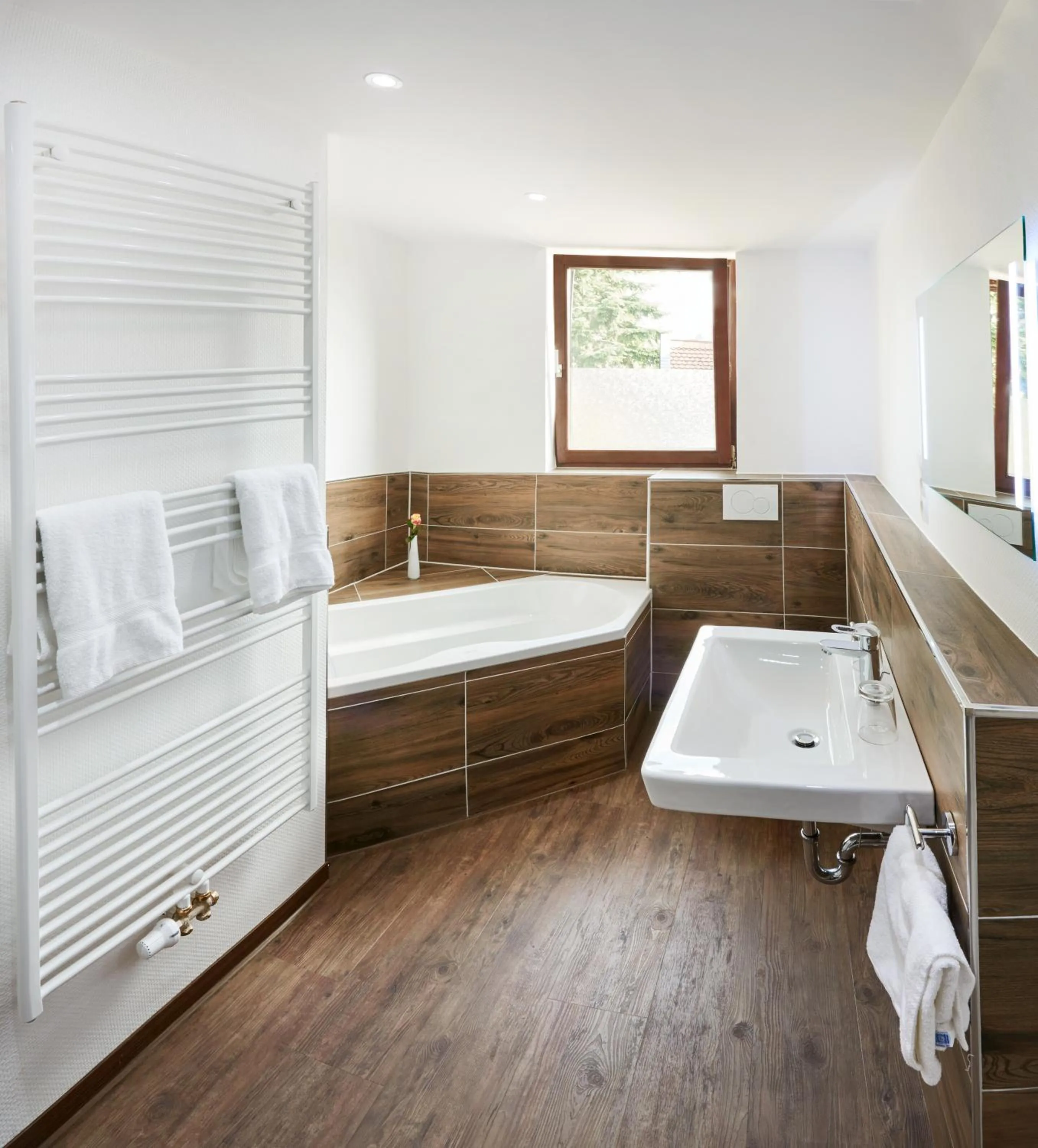 Photo of the whole room, Bed in Landhotel Fernblick