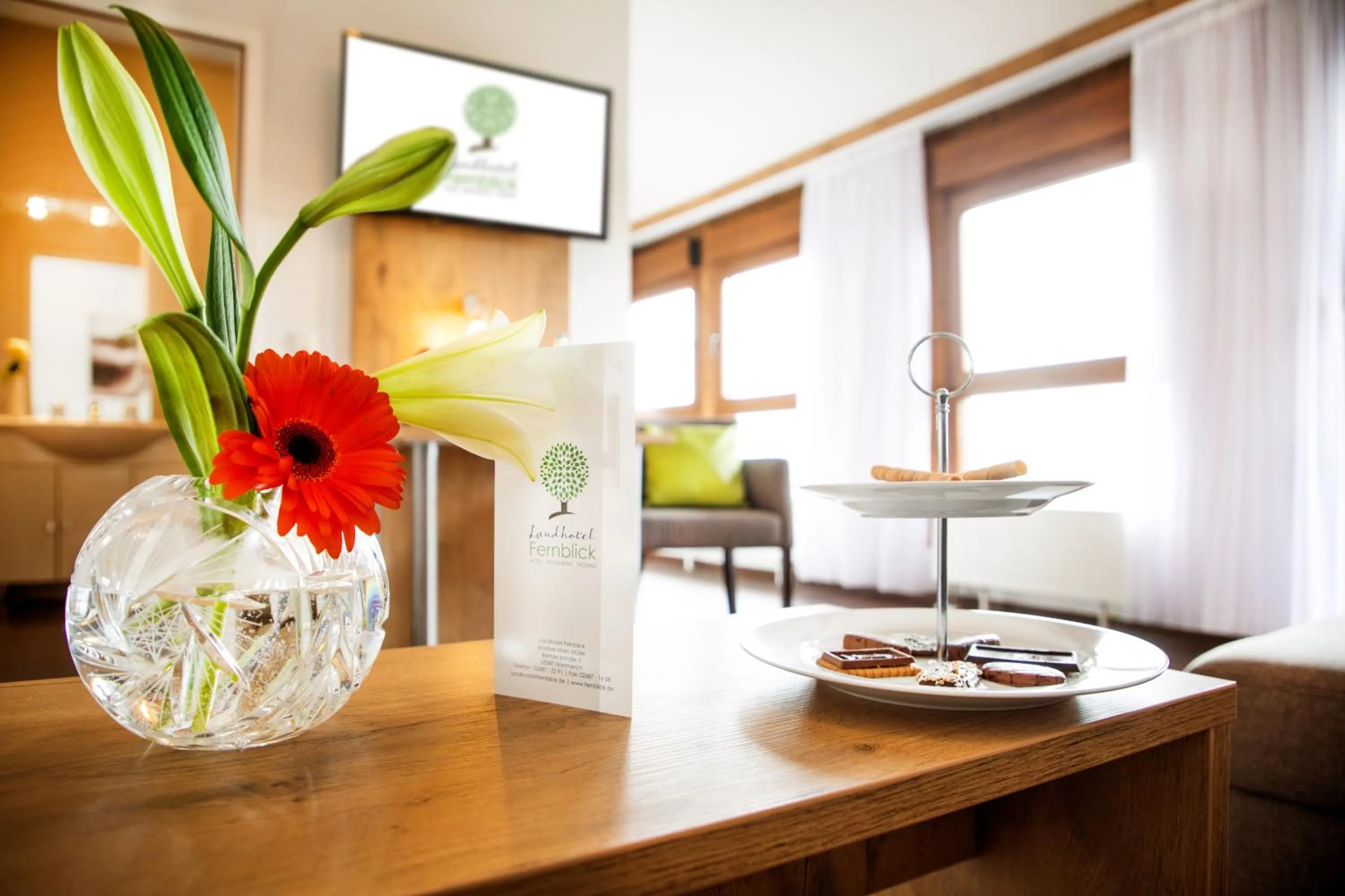 Coffee/tea facilities in Landhotel Fernblick