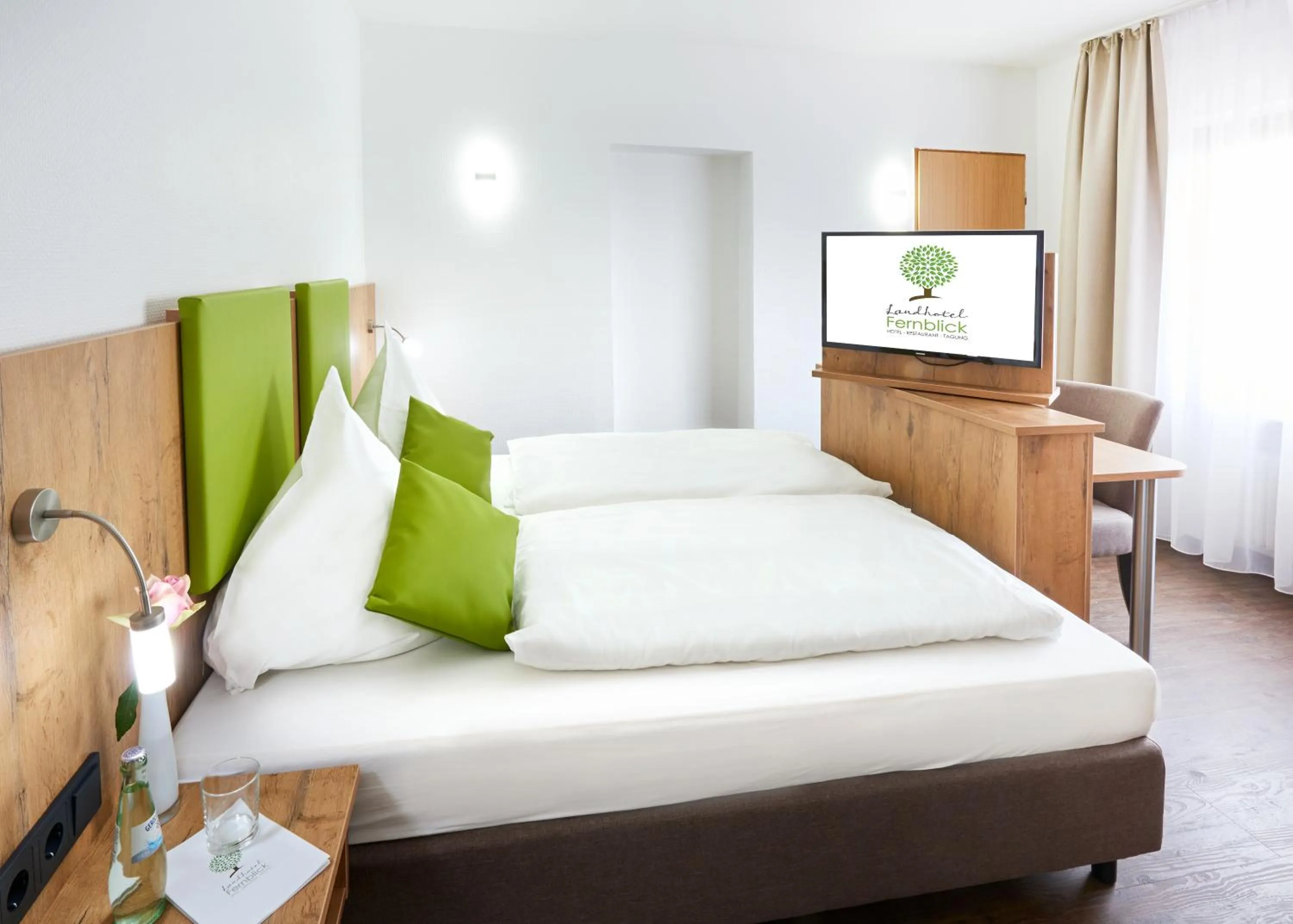 Photo of the whole room, Bed in Landhotel Fernblick