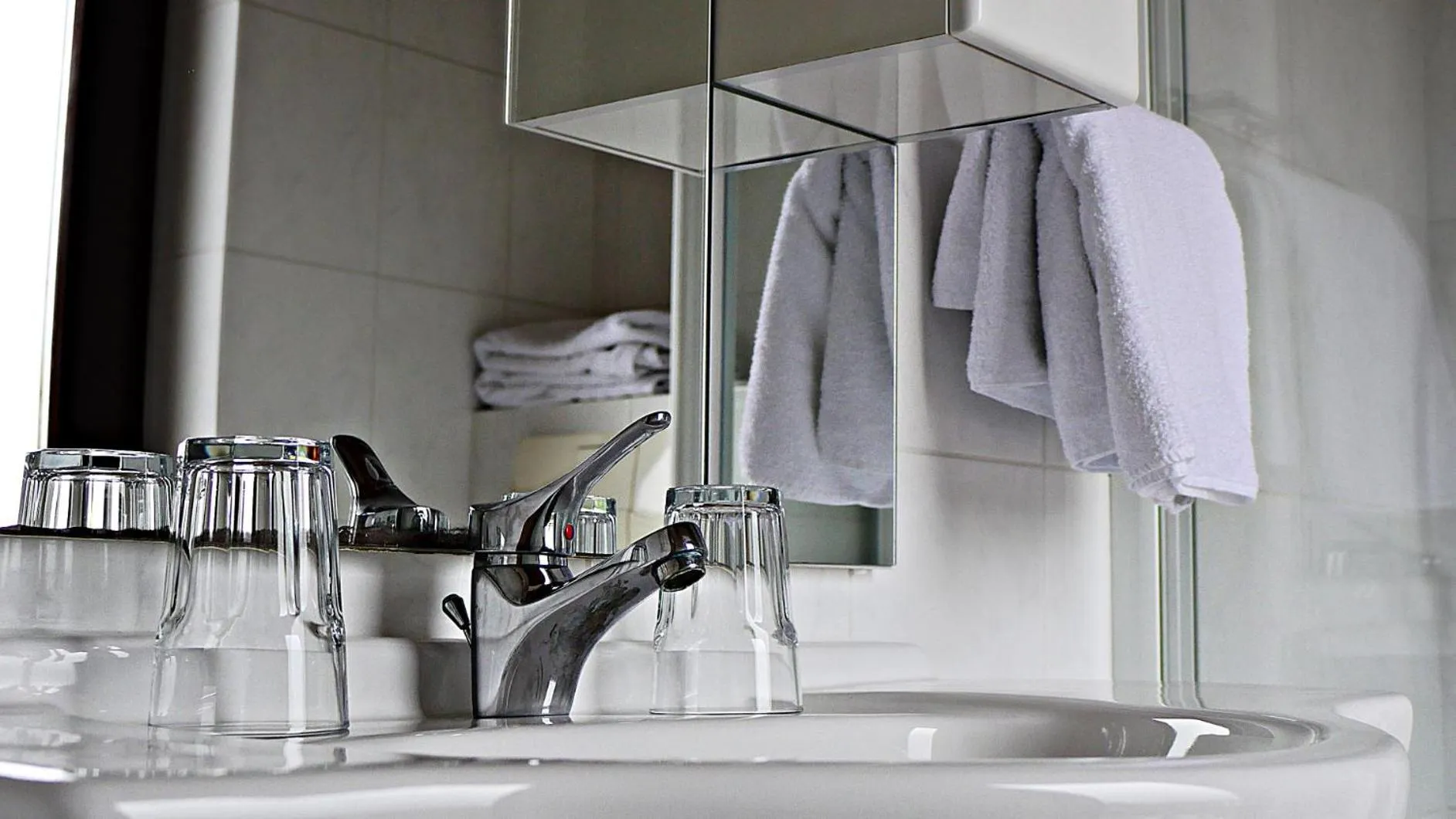 Bathroom in Landhotel Fernblick