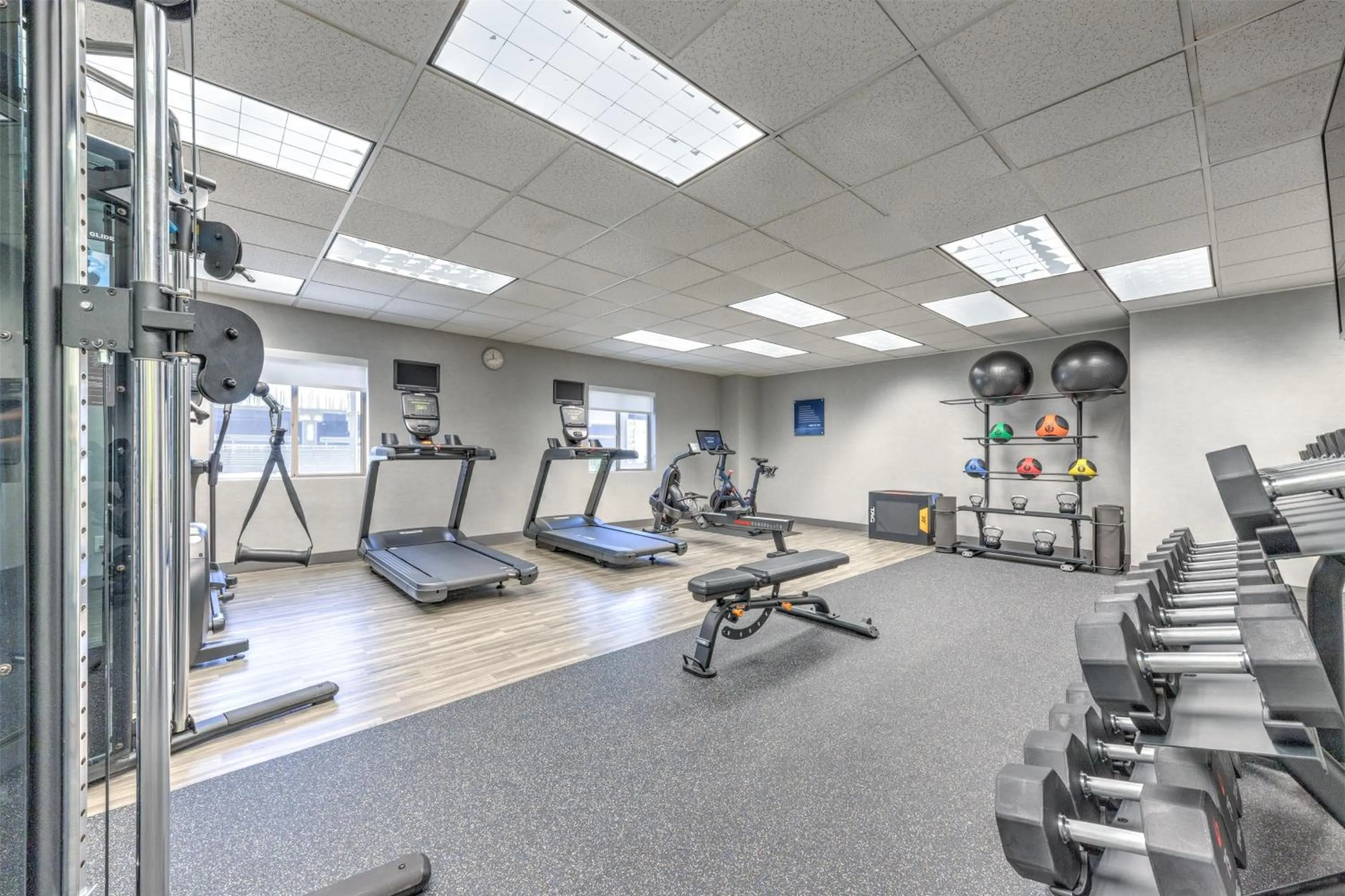 Fitness centre/facilities in Hampton Inn Phoenix Midtown Downtown Area