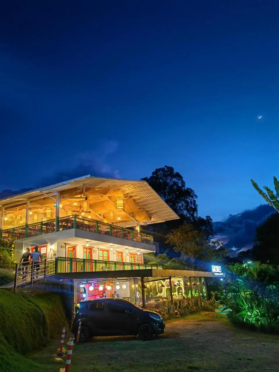 Property building in Hotel Mirador de Boquia Salento