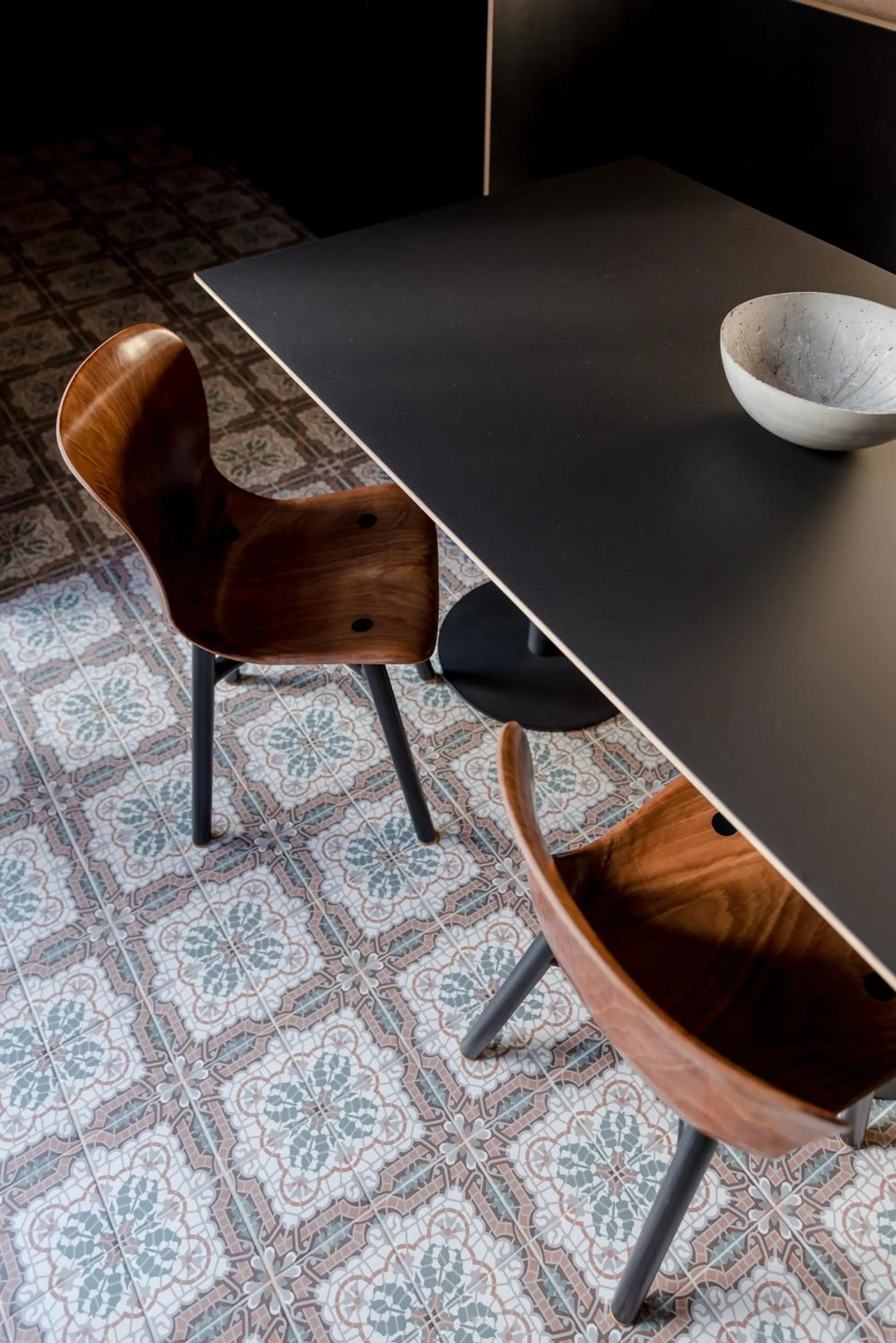 Dining area in The Hide