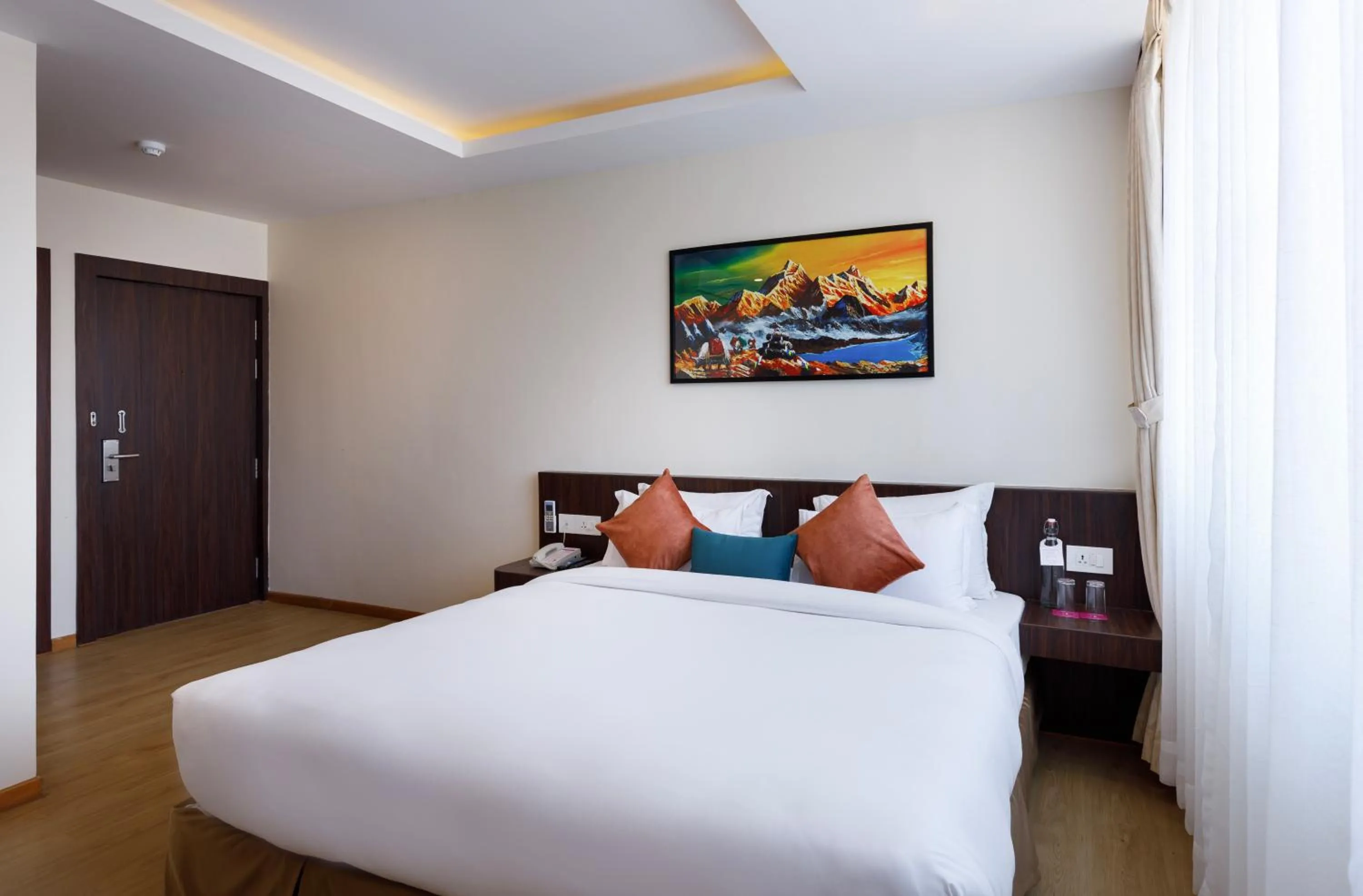 Bedroom, Bed in Regenta Place Sabrina Kathmandu Nepal