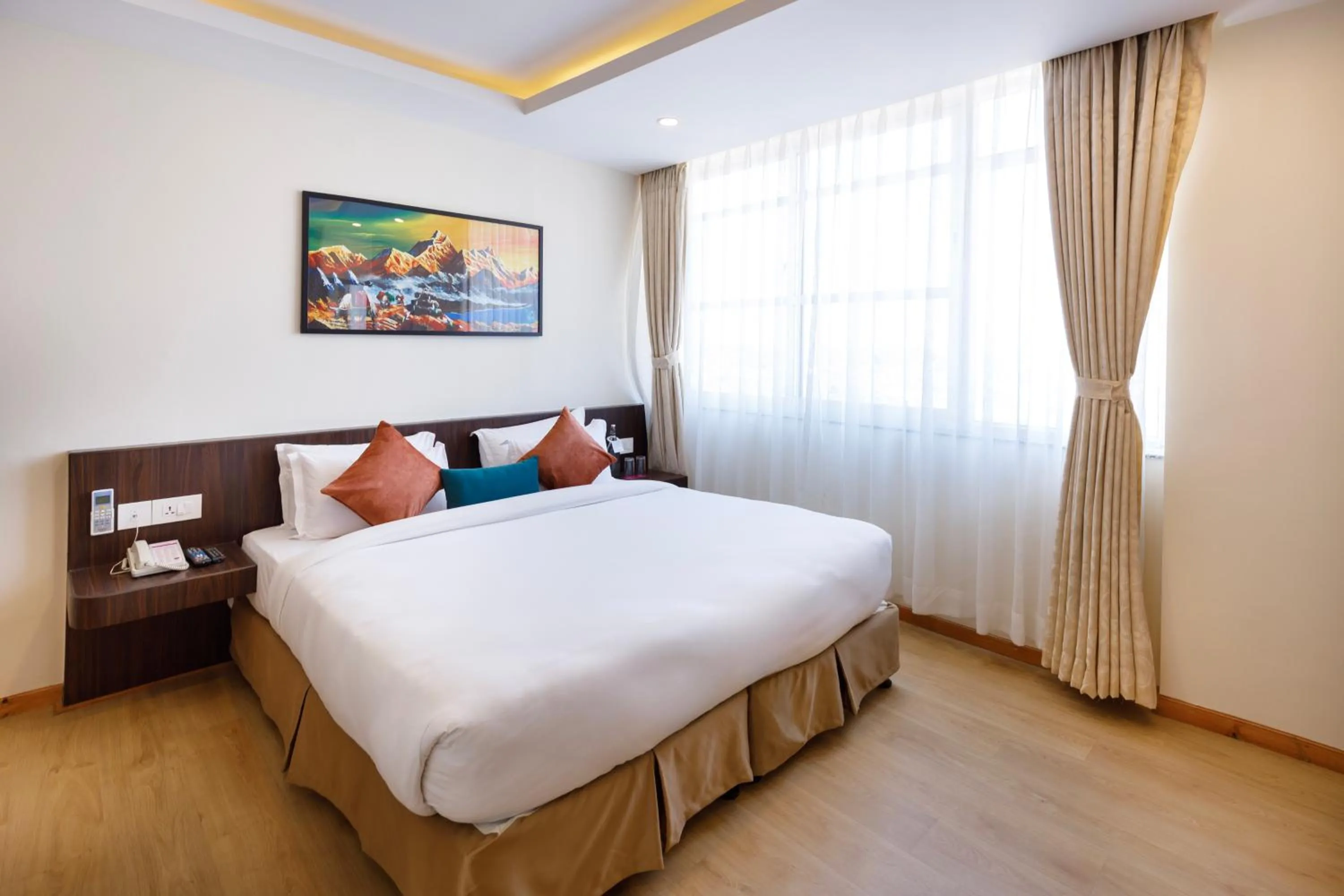 Bed in Regenta Place Sabrina Kathmandu Nepal