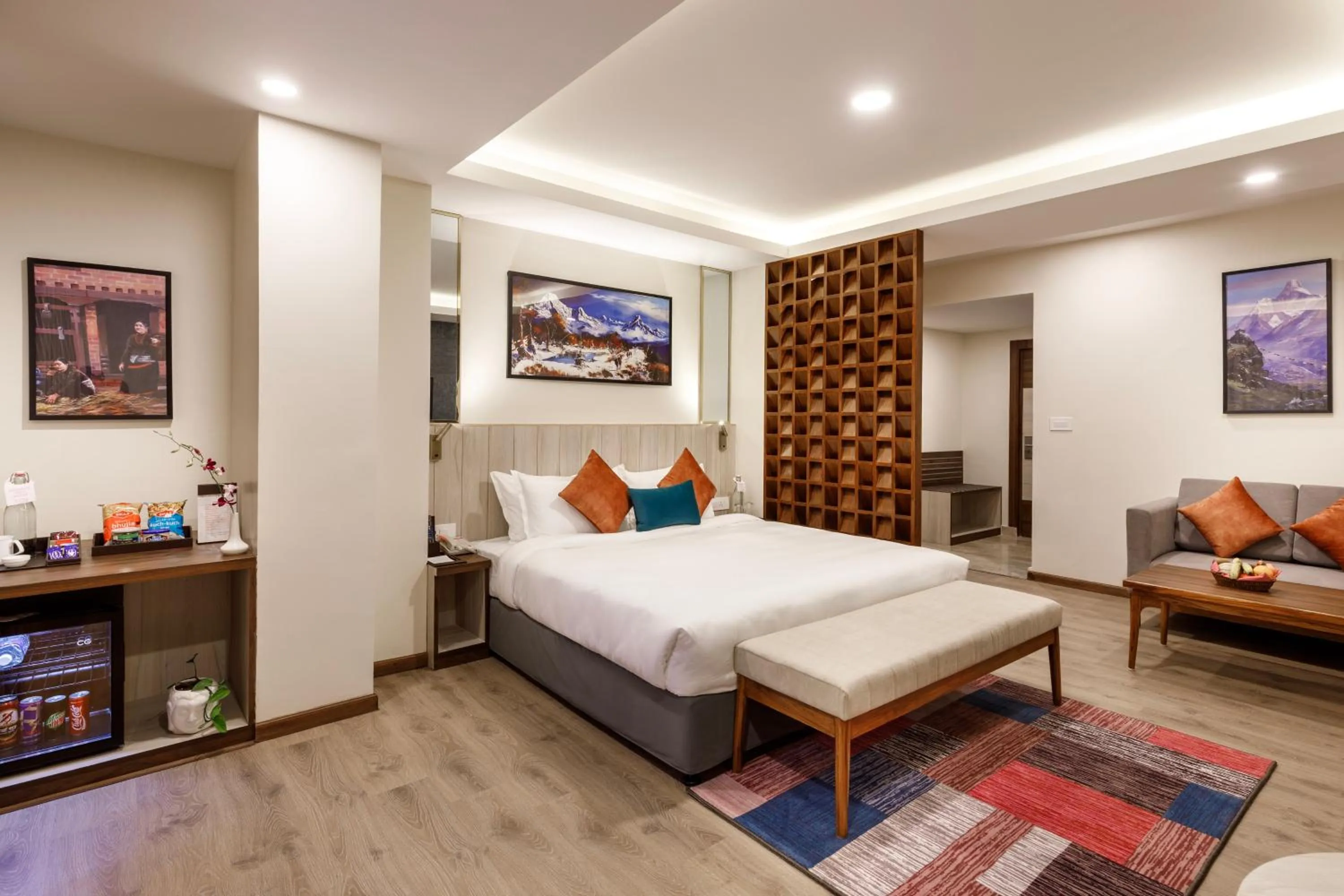 Bedroom, Bed in Regenta Place Sabrina Kathmandu Nepal