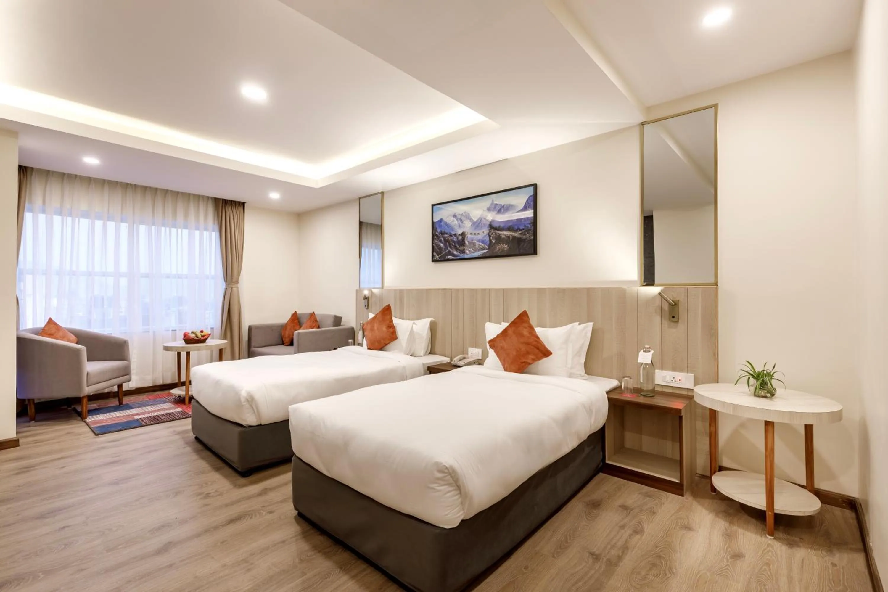 Bed in Regenta Place Sabrina Kathmandu Nepal