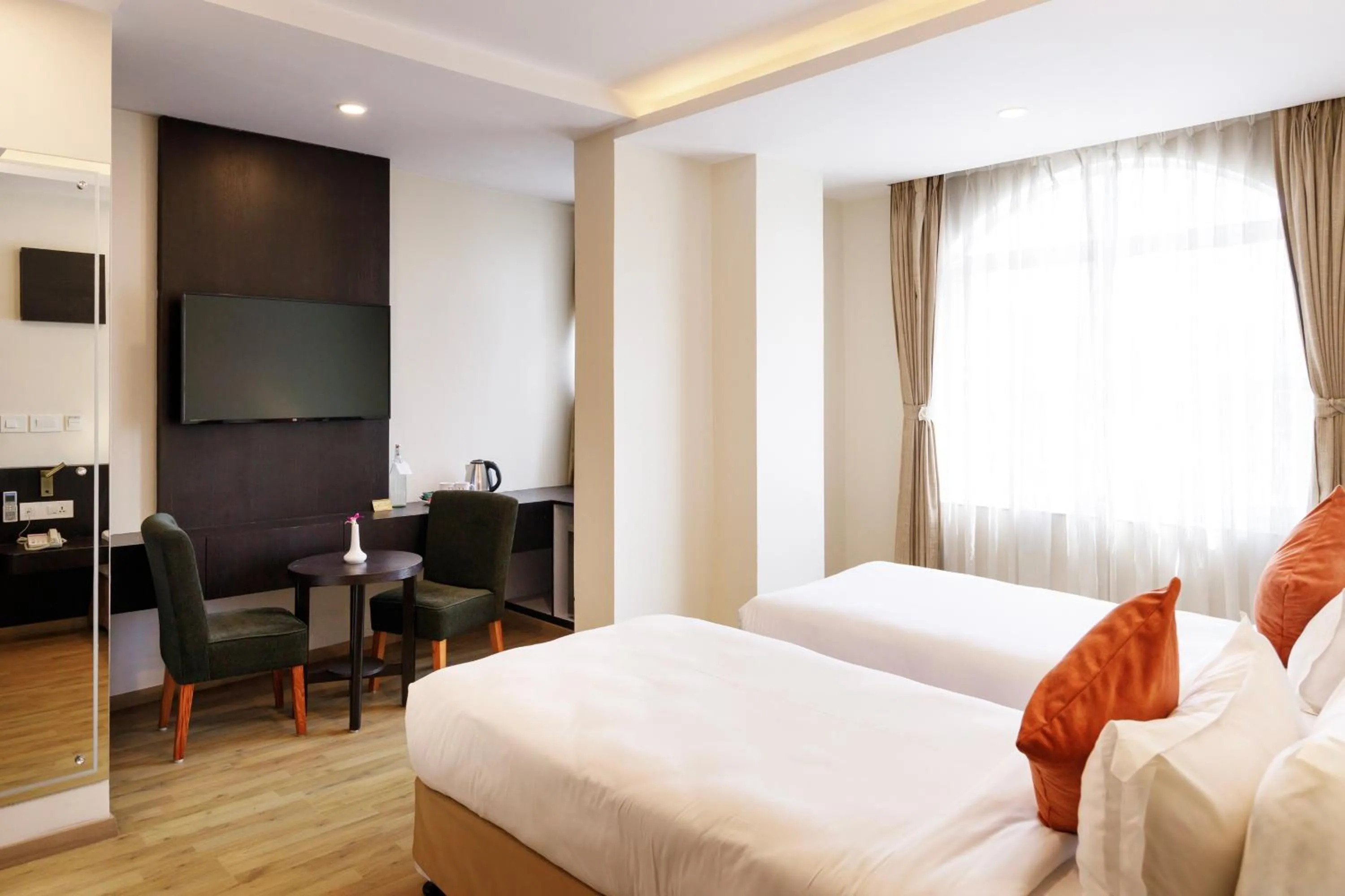 Bedroom, Bed in Regenta Place Sabrina Kathmandu Nepal